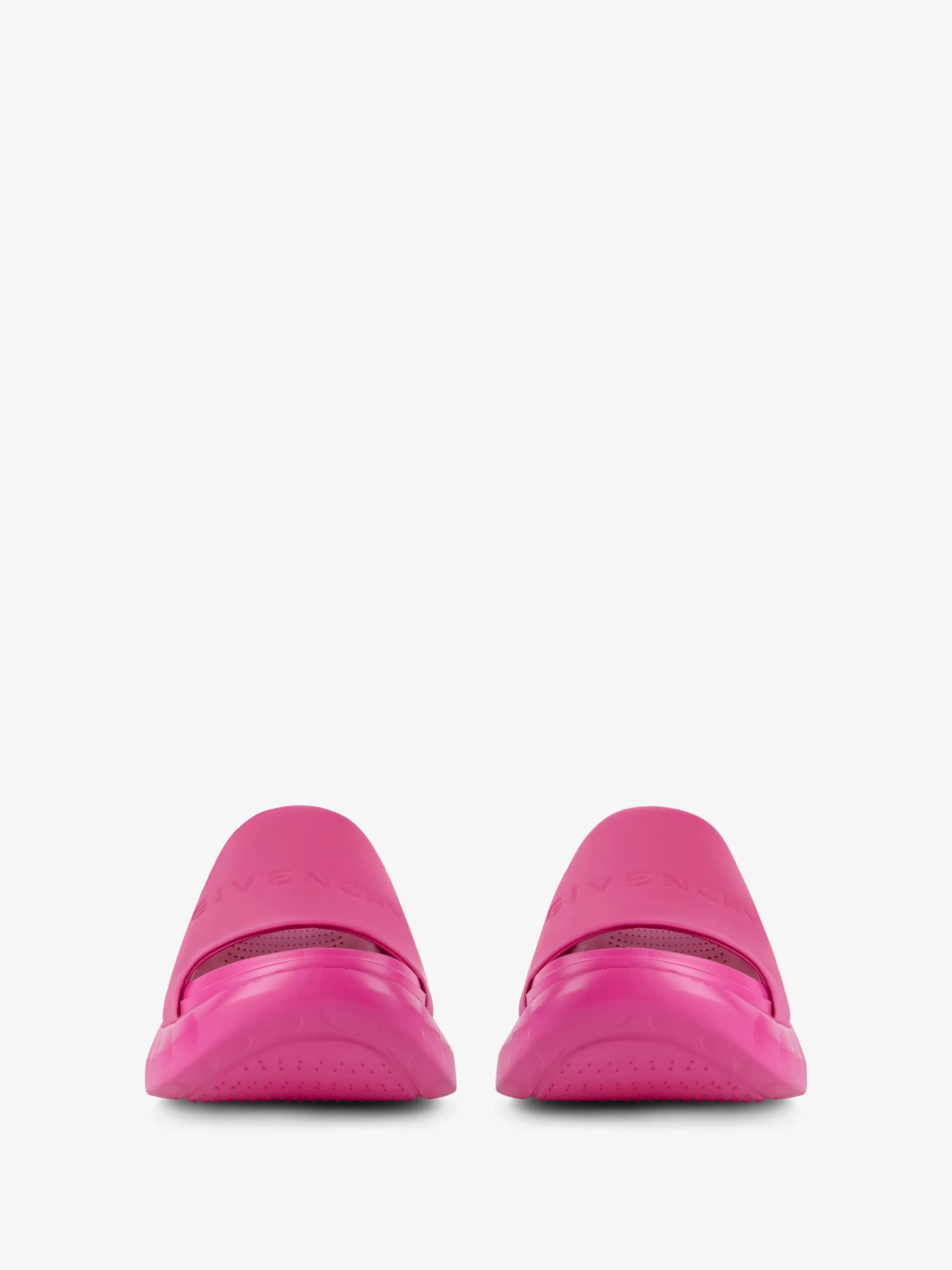 Sale GIVENCHY Shoes-Marshmallow wedge sandals in leather