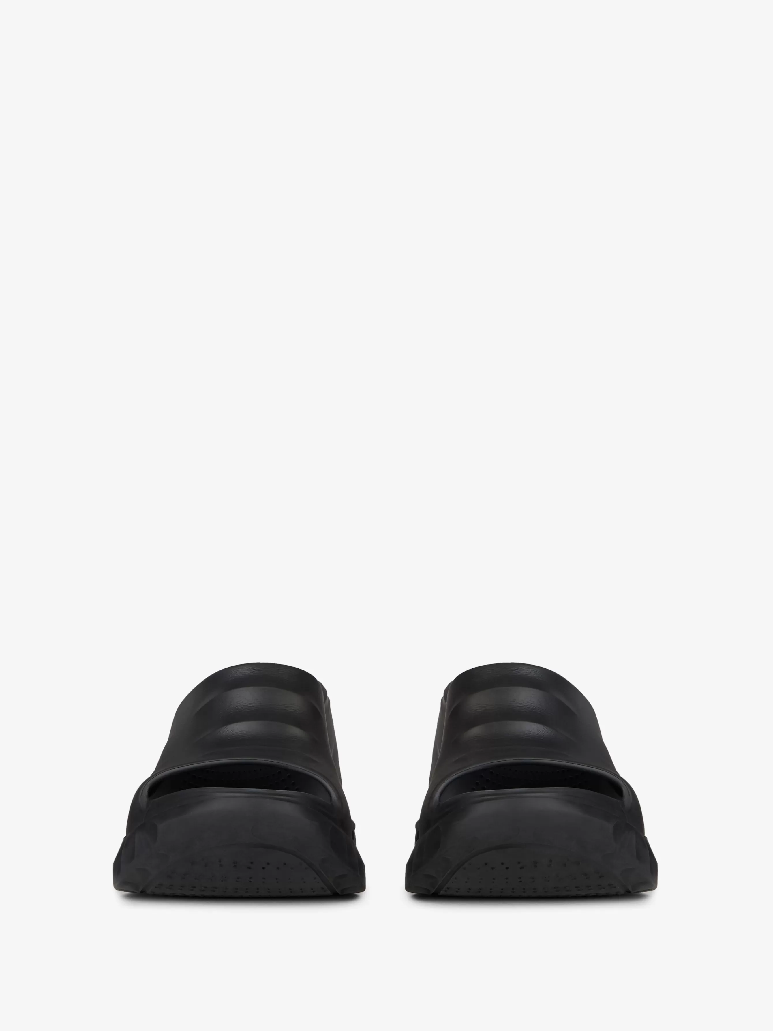 Women GIVENCHY Marshmallow | Slides & Sandals-Marshmallow wedge sandals in rubber