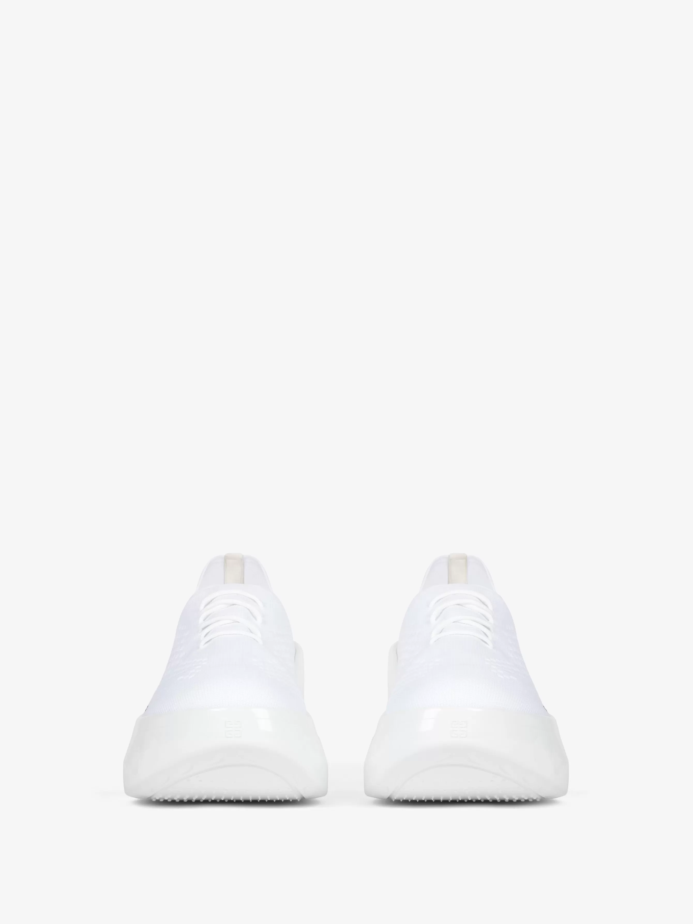 GIVENCHY Sneakers-Marshmallow wedge sneakers in rubber and knit