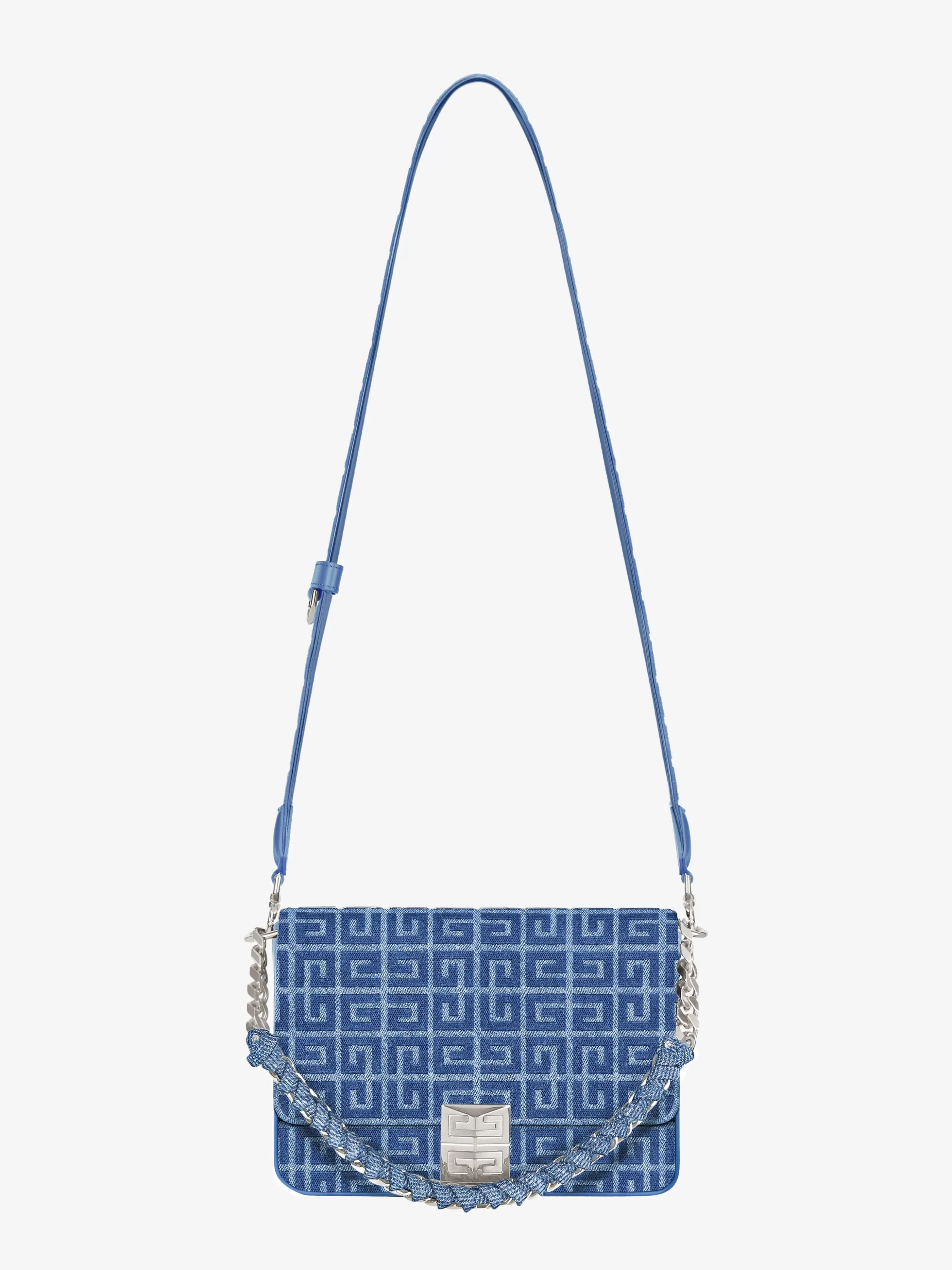 Sale/Women GIVENCHY Bags & Leather Goods | 4G-Medium 4G bag in 4G denim with chain