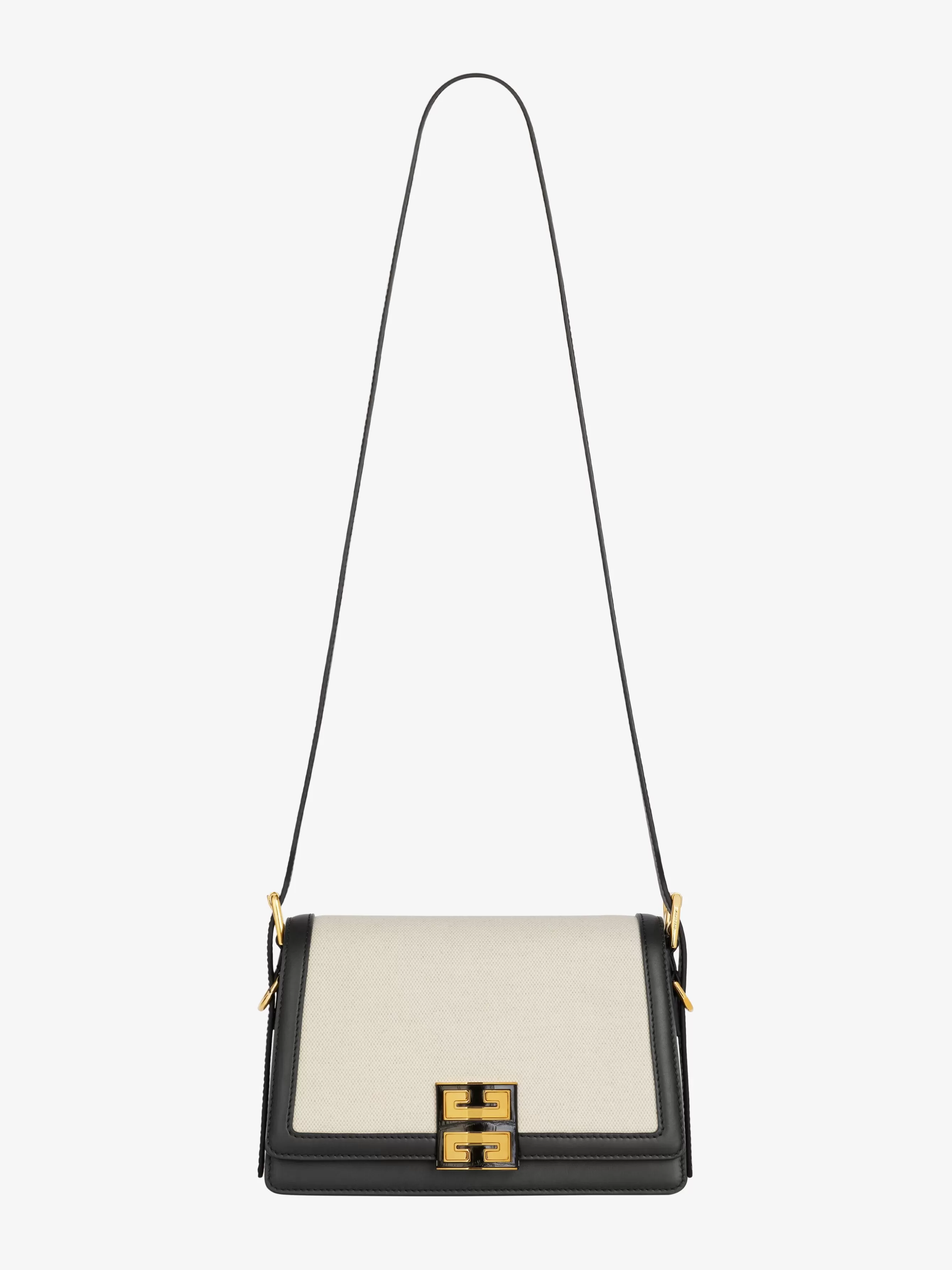 Men/Women GIVENCHY Sneakers | Heels-Medium 4G Crossbody bag in grained leather and canvas