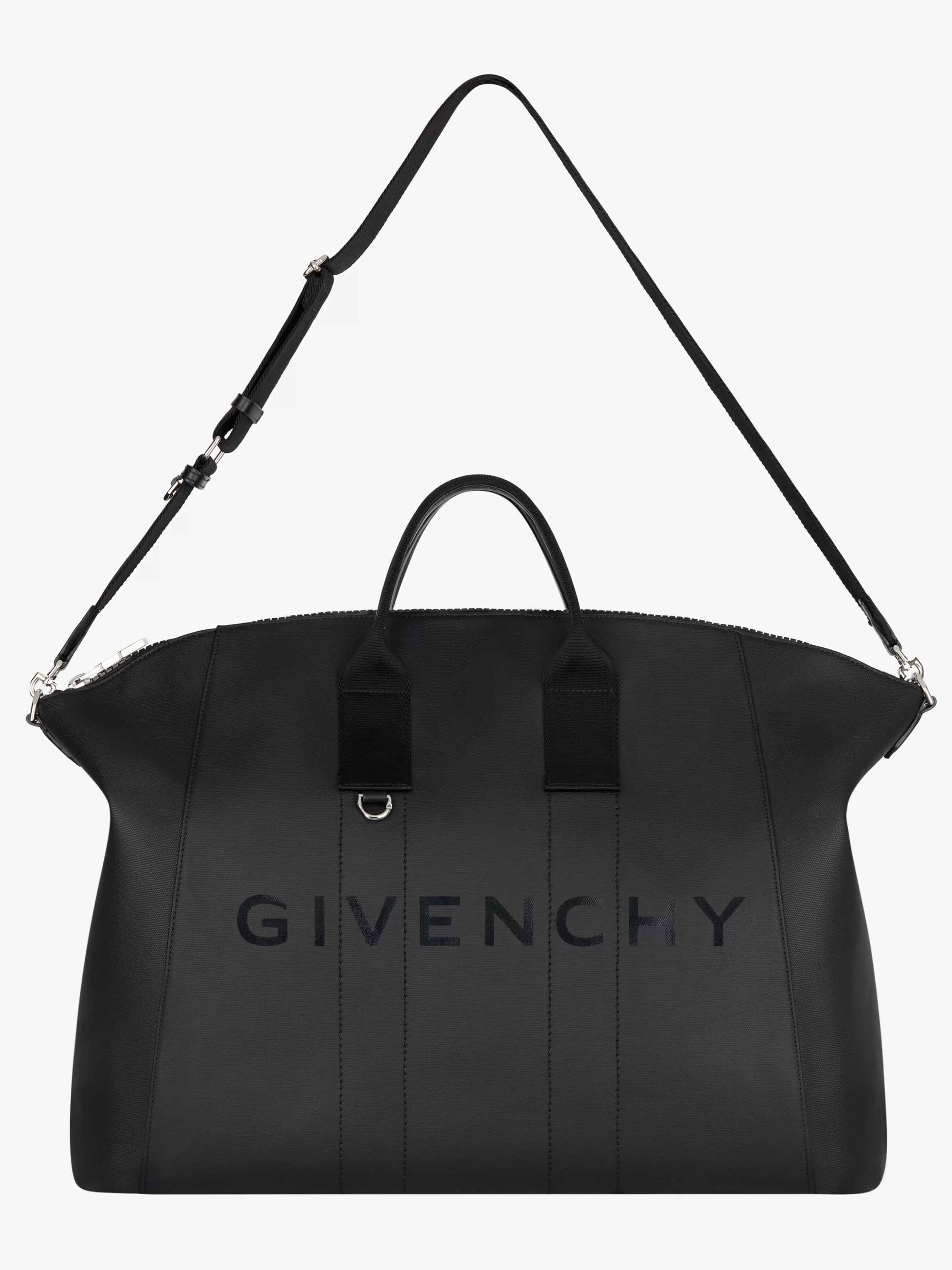 Men GIVENCHY Antigona | Week-end Bags-Medium Antigona Sport bag in coated canvas