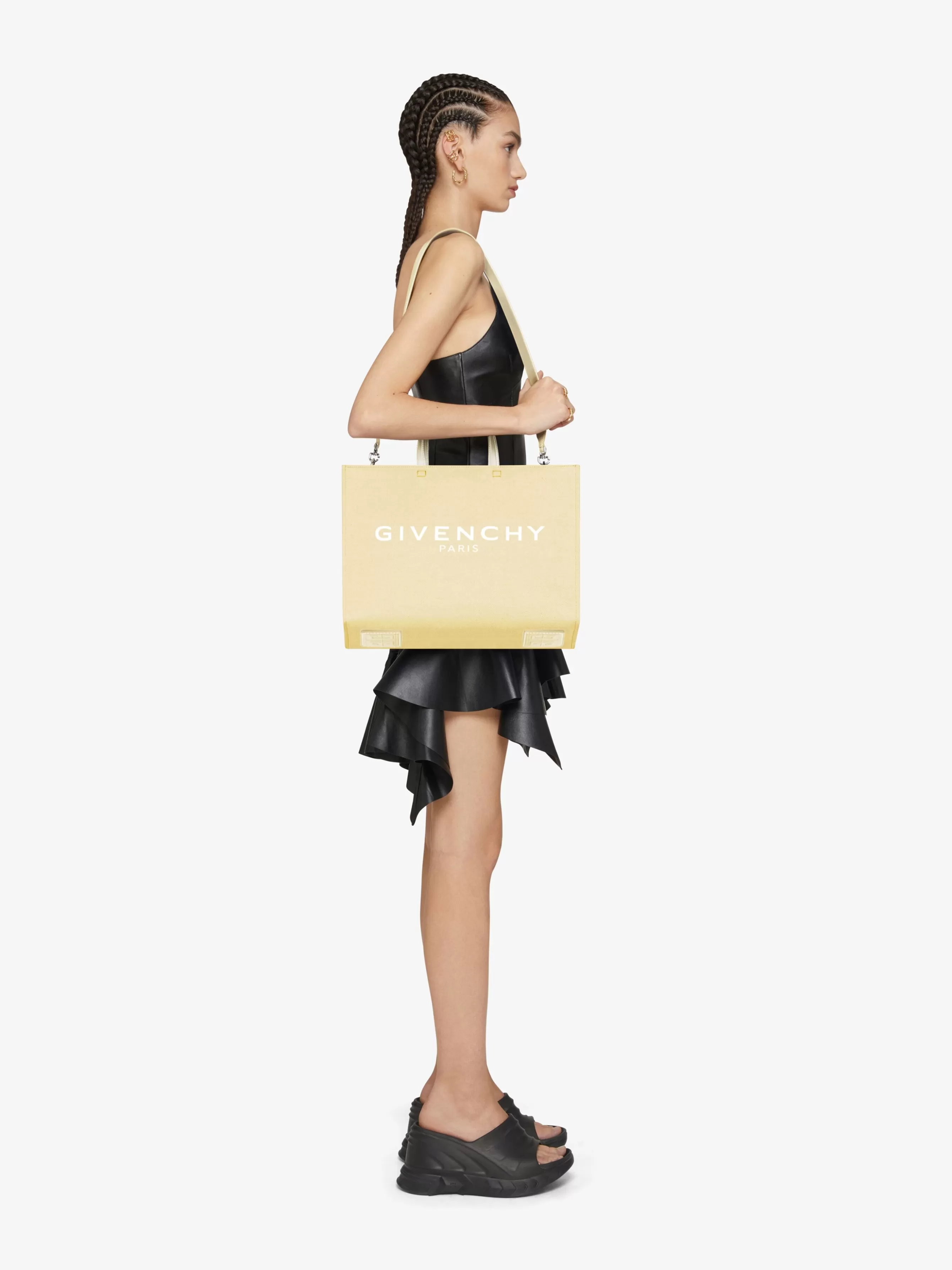 Sale/Women GIVENCHY Bags & Leather Goods | G-Tote-Medium G-Tote shopping bag in canvas