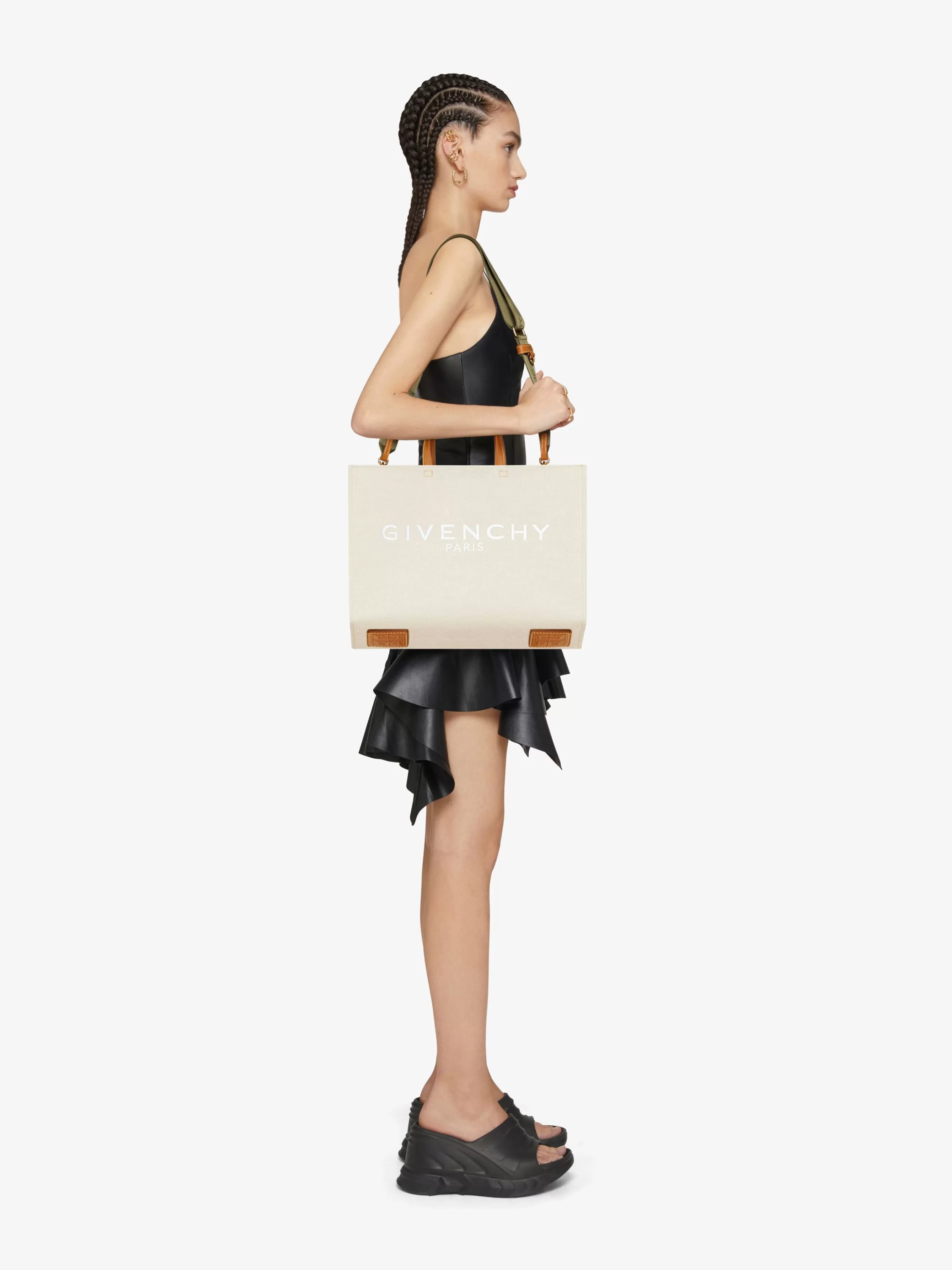 GIVENCHY G-Tote-Medium G-Tote shopping bag in canvas