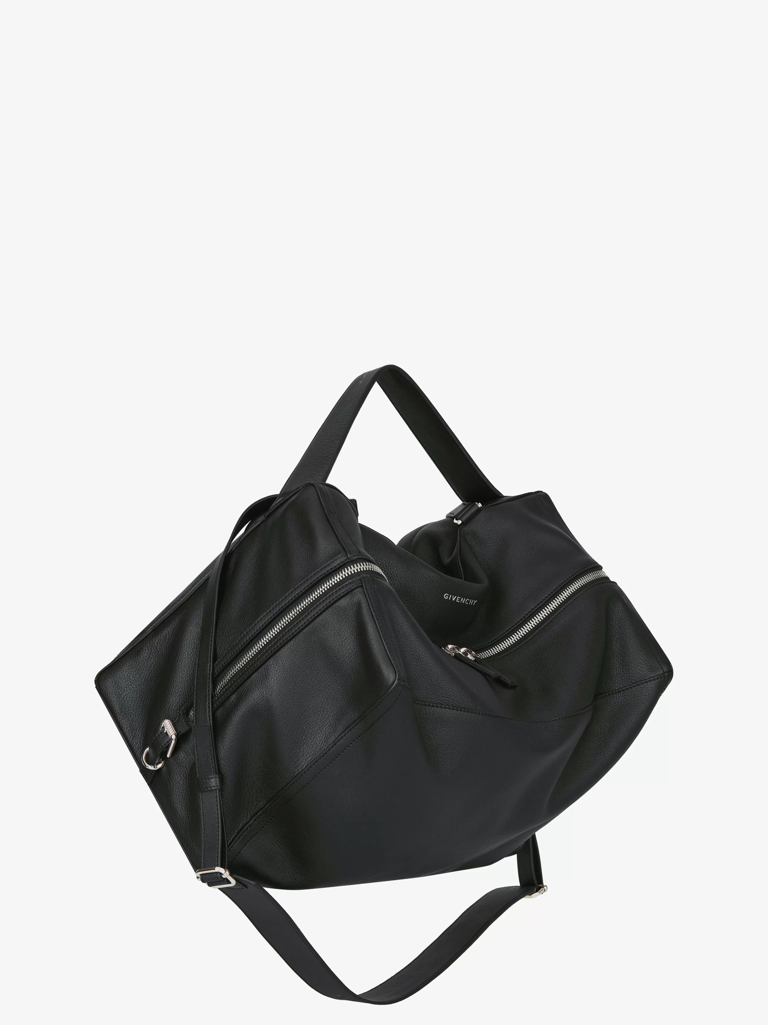 Men GIVENCHY Voyou | Pandora-Medium Pandora bag in grained leather