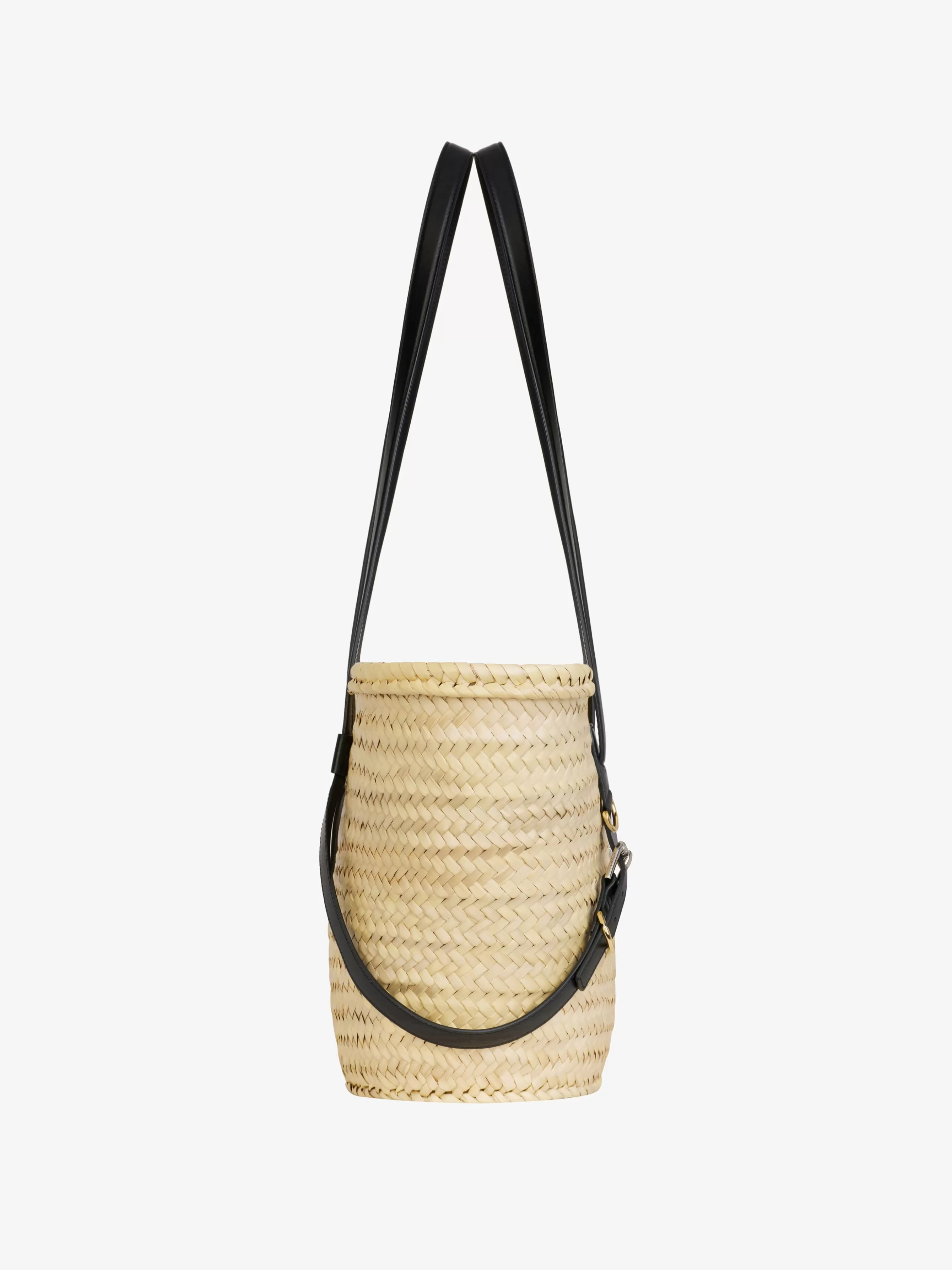 Women GIVENCHY Voyou | Shoulder Bags-Medium Voyou basket bag in raffia