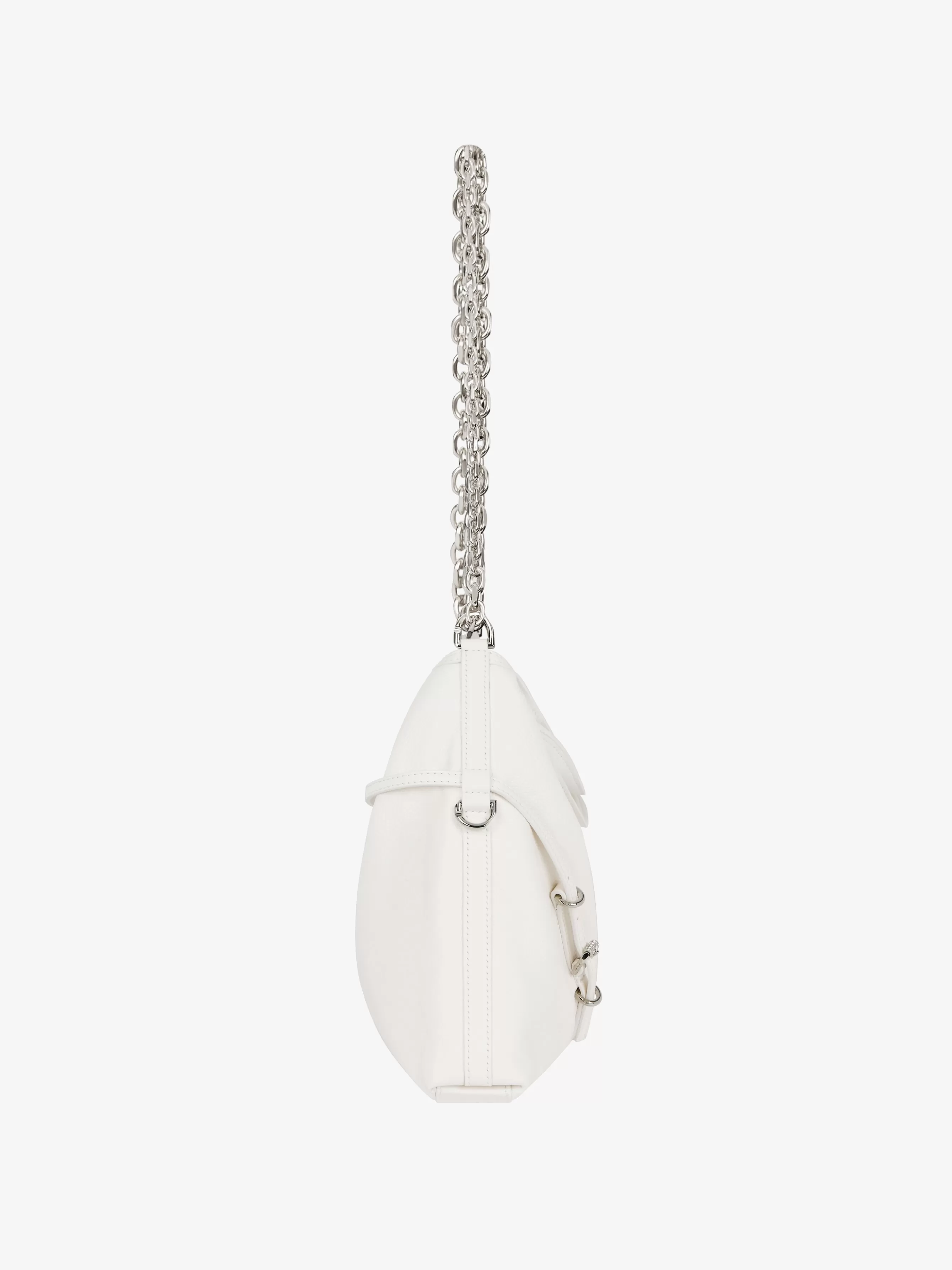 GIVENCHY Shoulder Bags-Medium Voyou Chain bag in leather