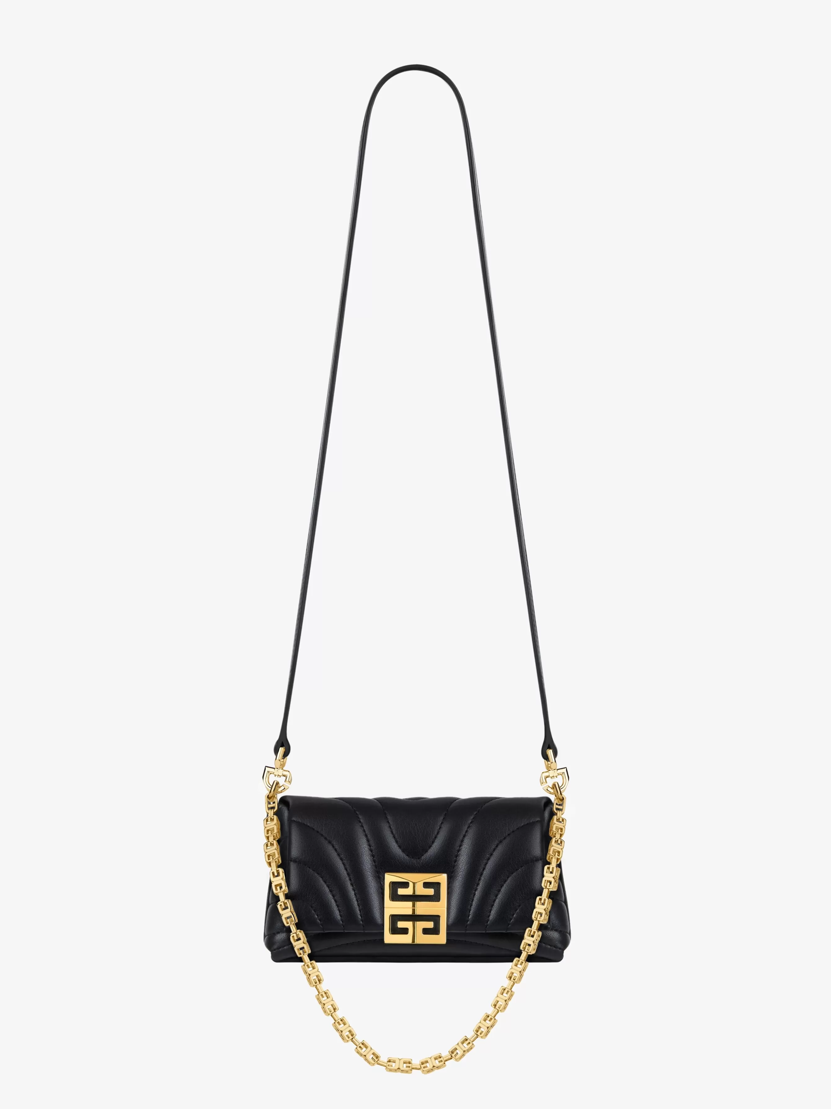 GIVENCHY Cross-body Bags-Micro 4G Soft bag in quilted leather