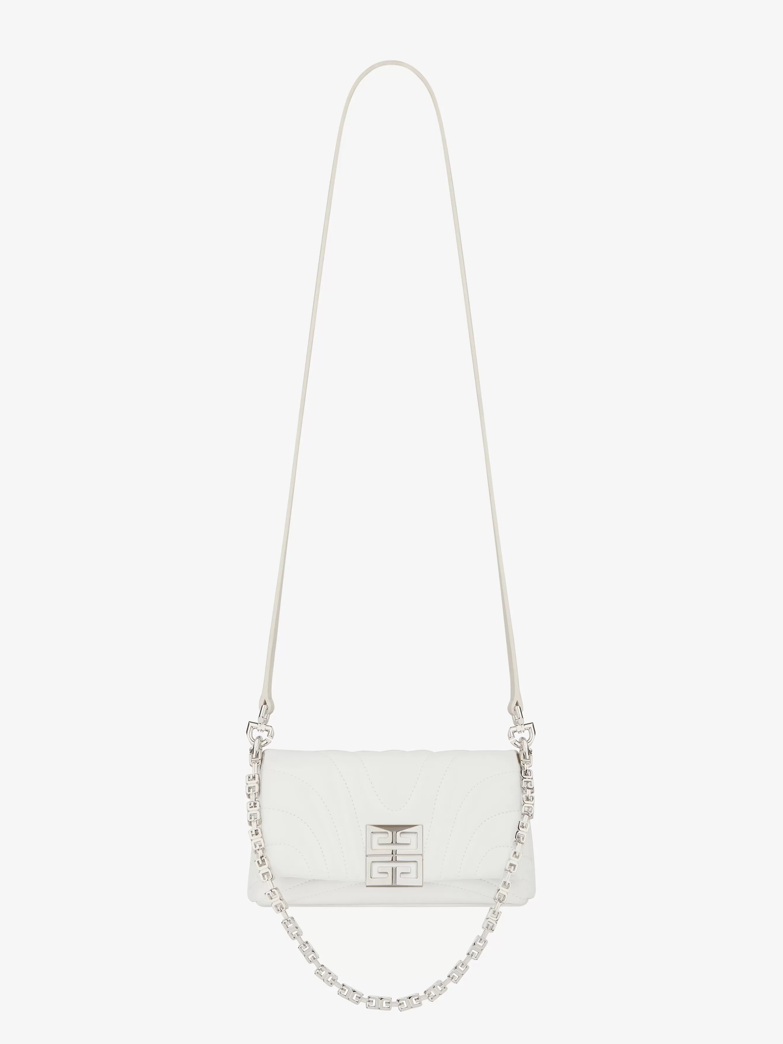 GIVENCHY Cross-body Bags-Micro 4G Soft bag in quilted leather