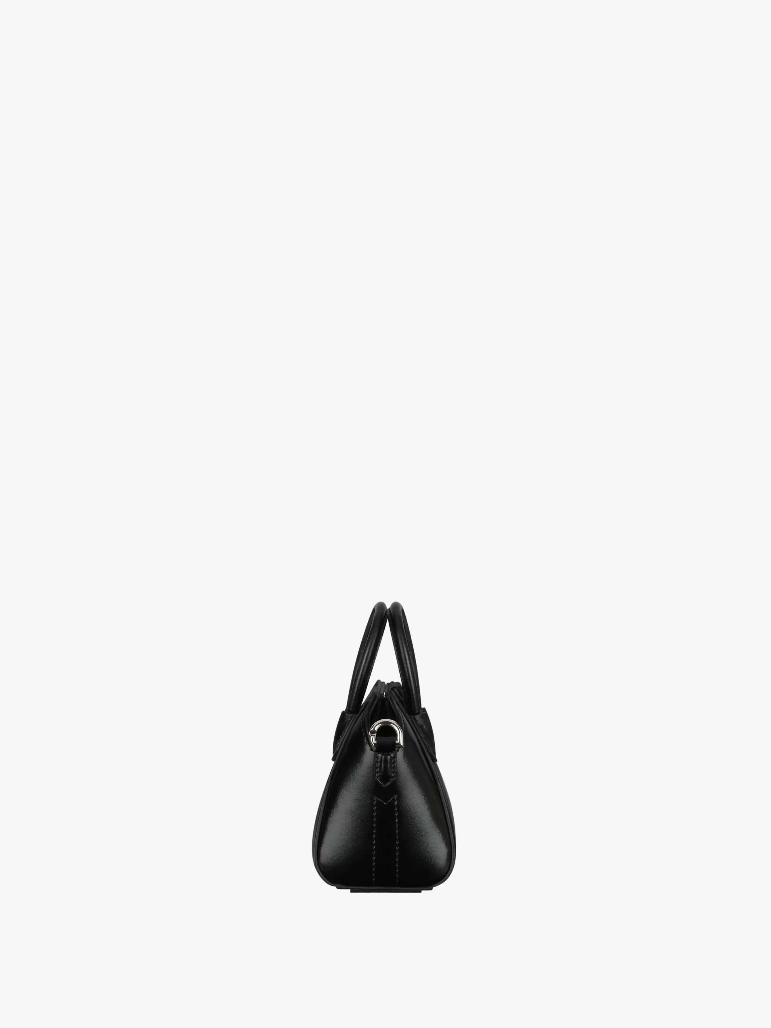 Women GIVENCHY Antigona | Mini & Micro bags-Micro Antigona bag in Box leather