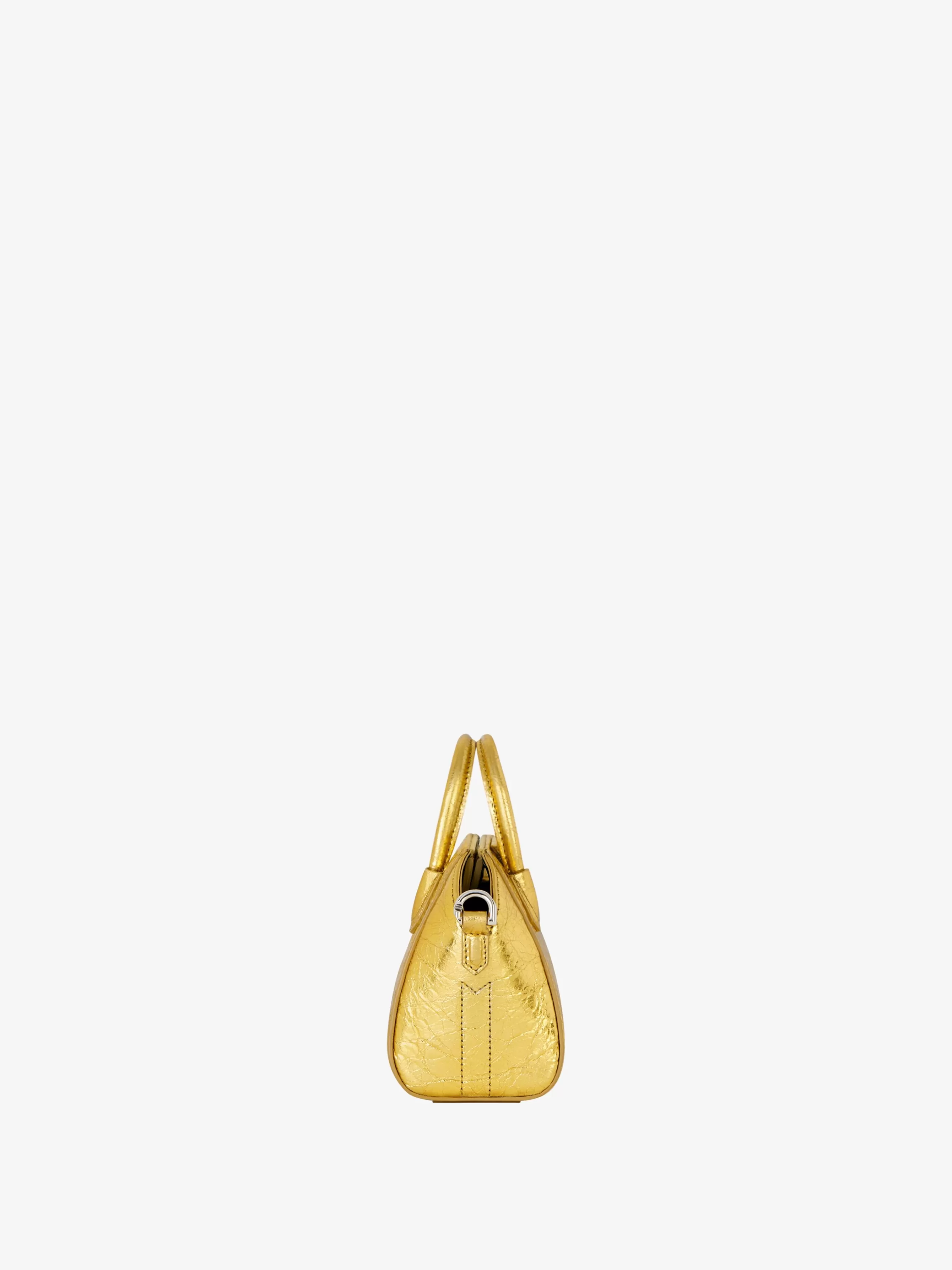 Women GIVENCHY Antigona | Mini & Micro bags-Micro Antigona bag in laminated leather