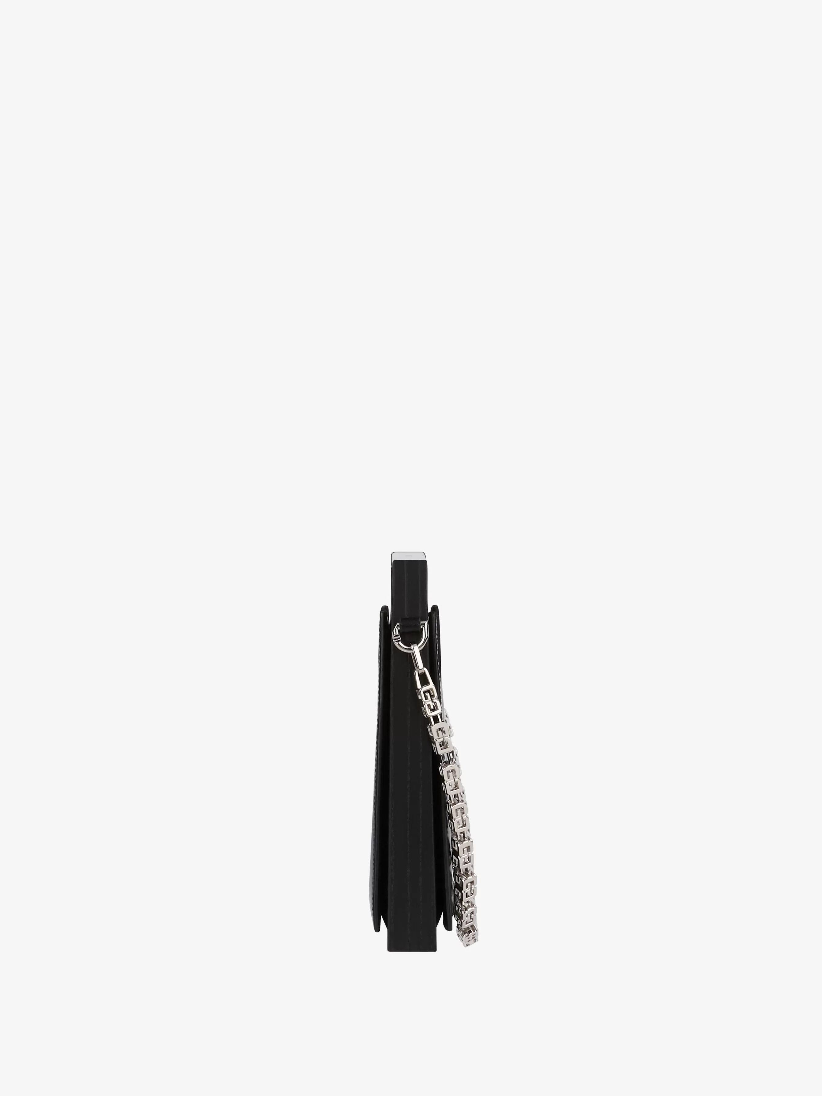 Men/Women GIVENCHY Slides & Sandals | Week-end Bags-Micro Cut Out bag in box leather with chain