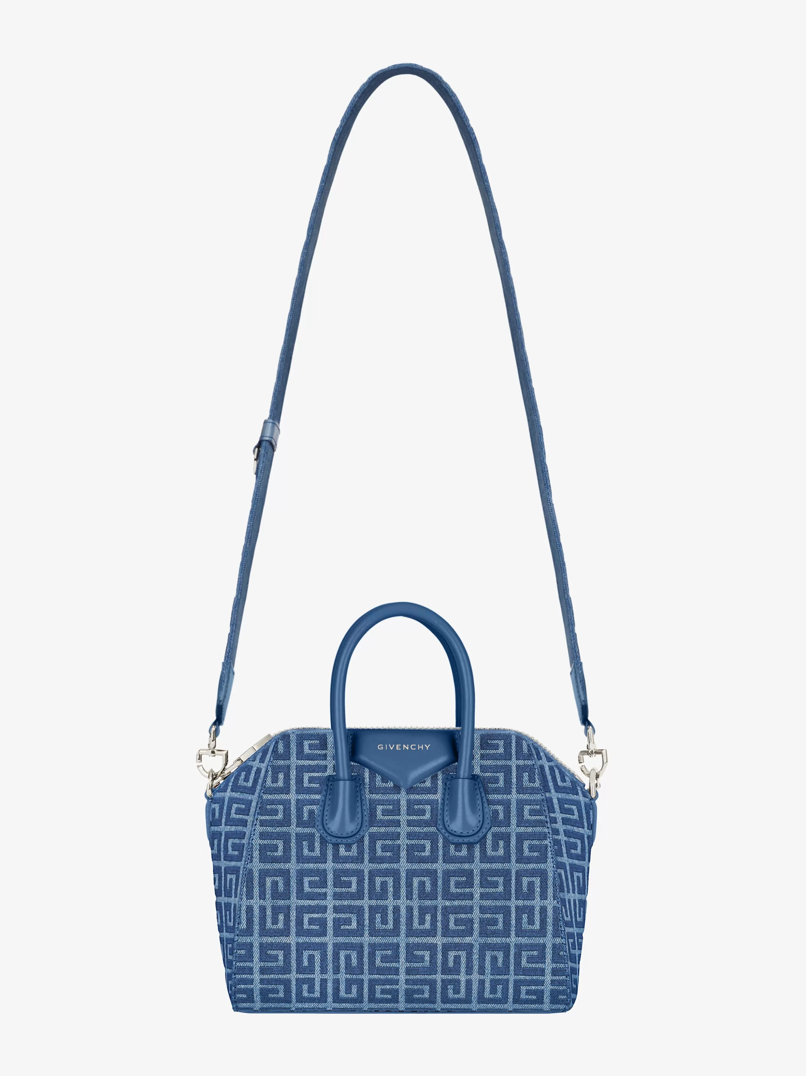 Women GIVENCHY Antigona | Mini & Micro bags-Mini Antigona bag in 4G denim