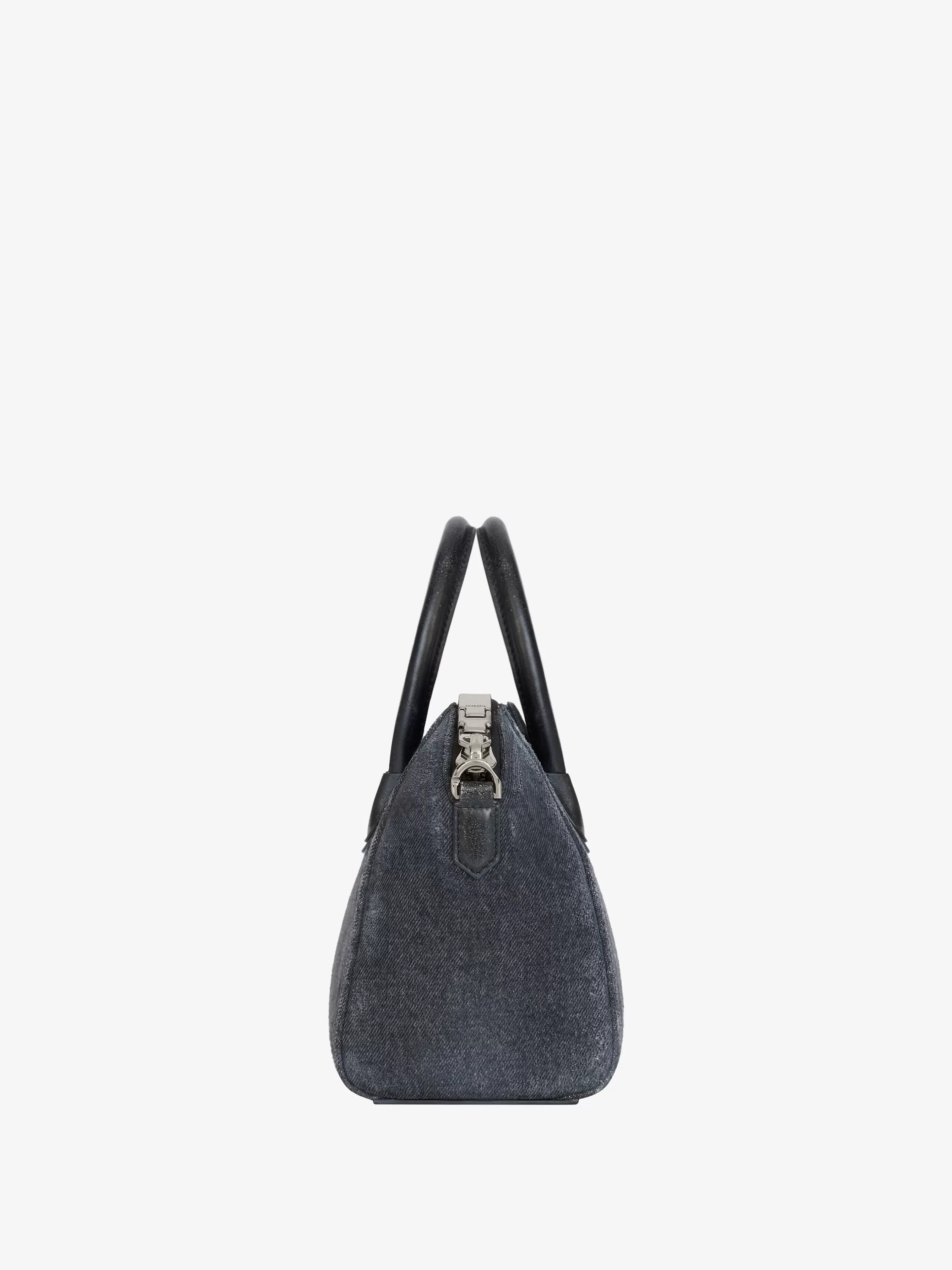 Women GIVENCHY Antigona | Mini & Micro bags-Mini Antigona bag in washed denim