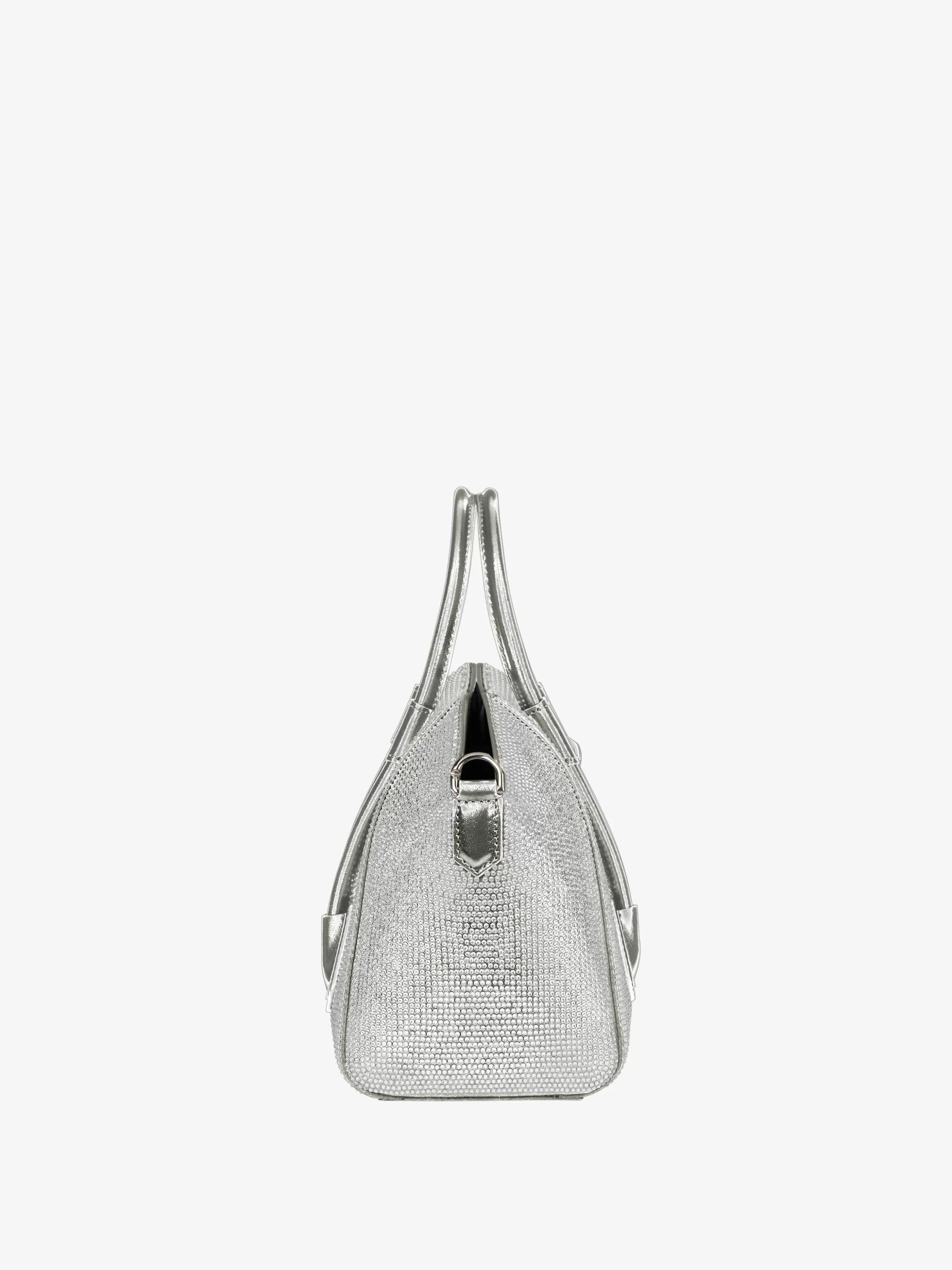 Women GIVENCHY Antigona | Mini & Micro bags-Mini Antigona Lock bag in satin, strass and leather