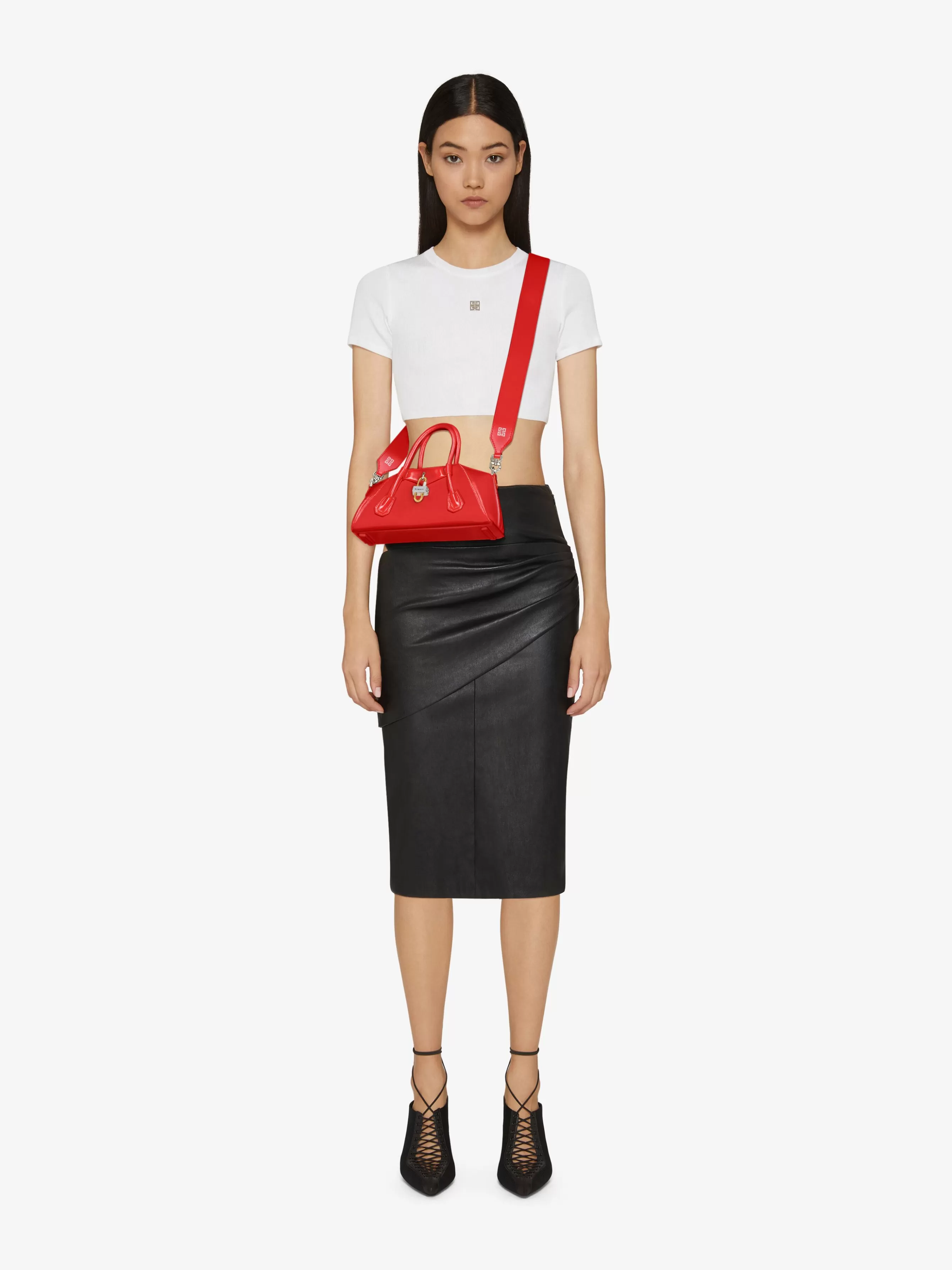 Sale/Women GIVENCHY Bags & Leather Goods | Antigona-Mini Antigona Stretch bag in Box leather