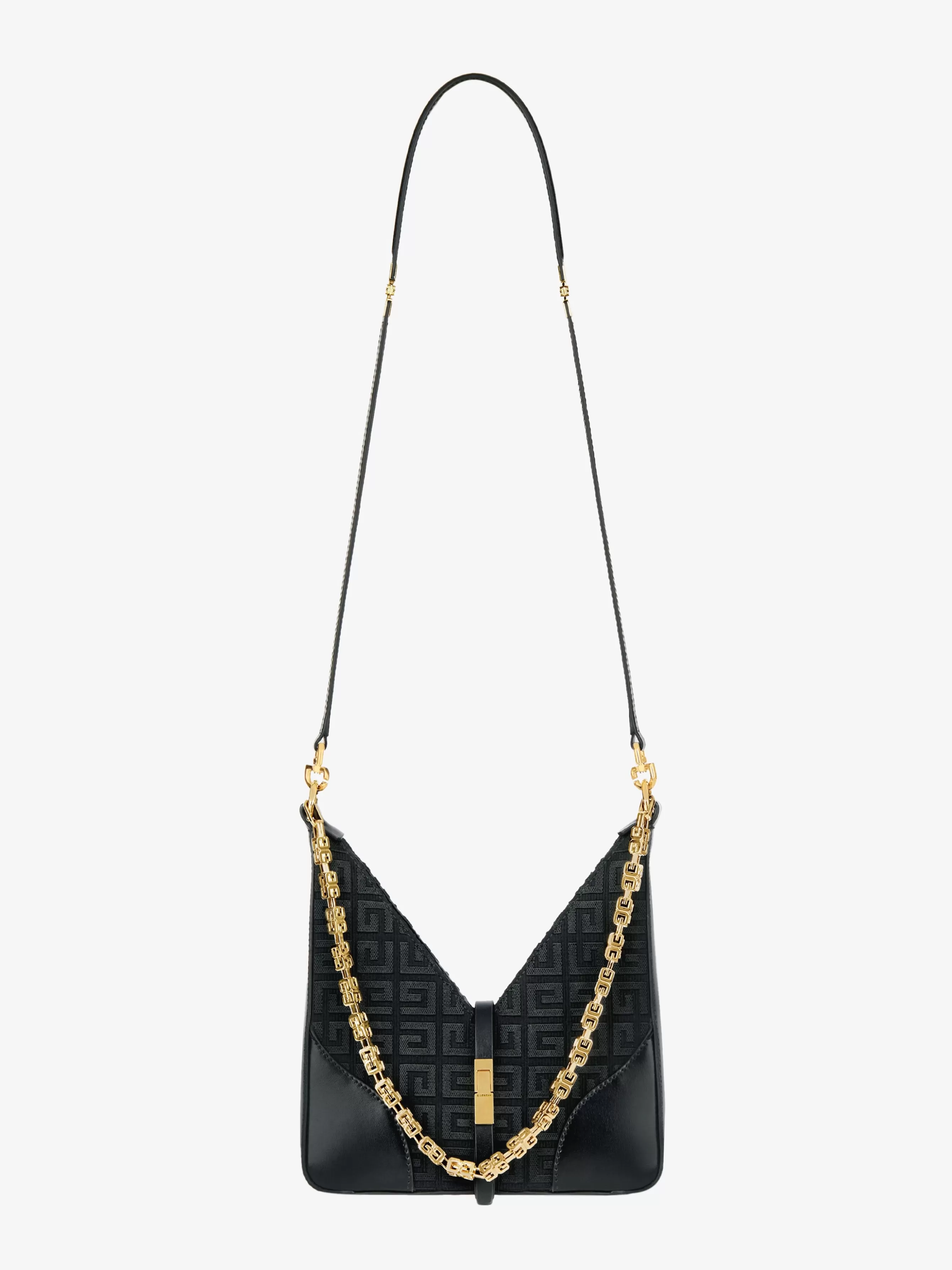 Men/Women GIVENCHY Slides & Sandals | Week-end Bags-Mini Cut Out bag in 4G embroidery with chain