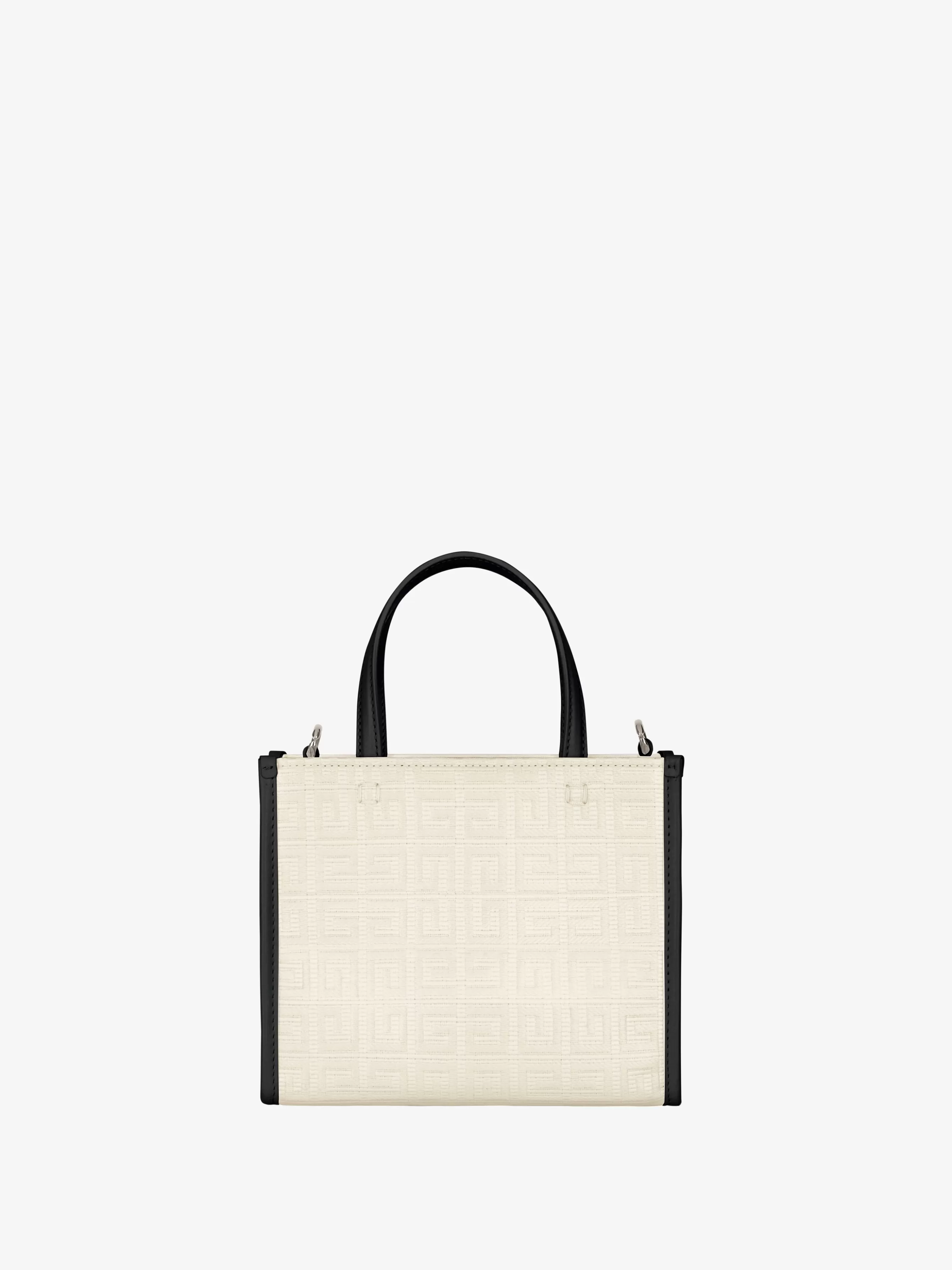 Women GIVENCHY G-Tote | Mini & Micro bags-Mini G-Tote shopping bag in 4G coated canvas