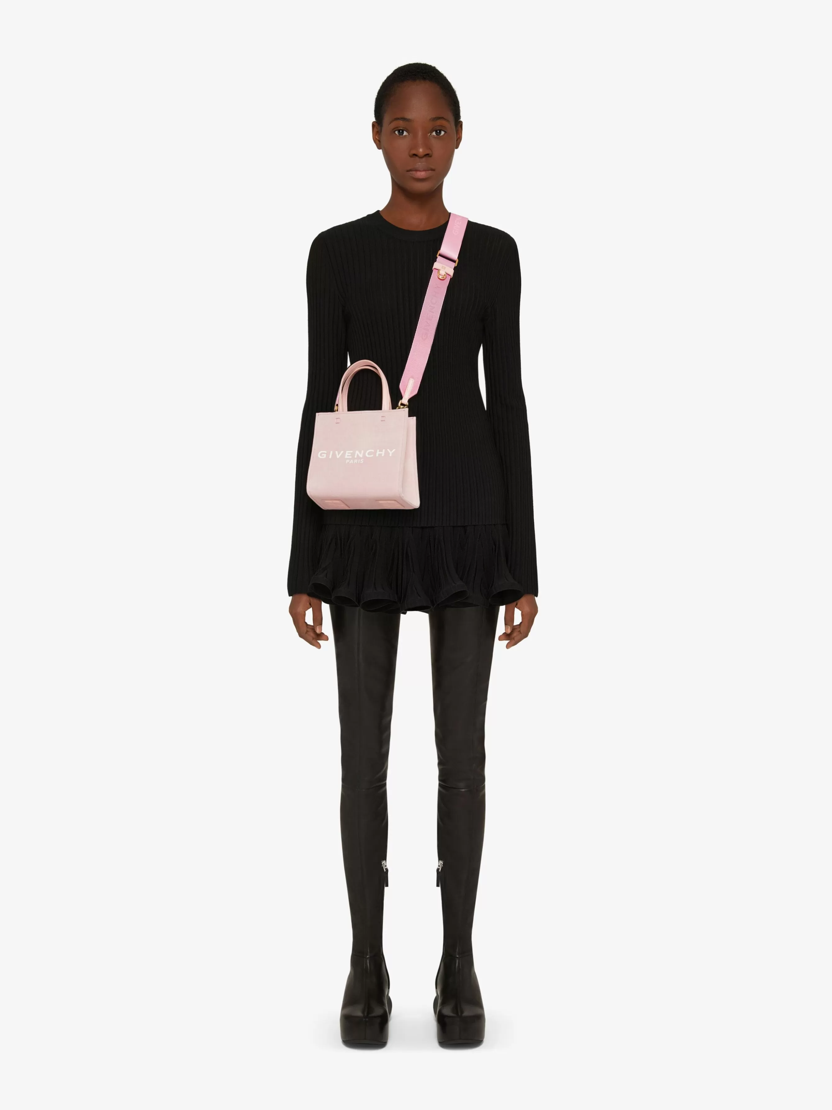 Sale/Women GIVENCHY Bags & Leather Goods | G-Tote-Mini G-Tote shopping bag in canvas