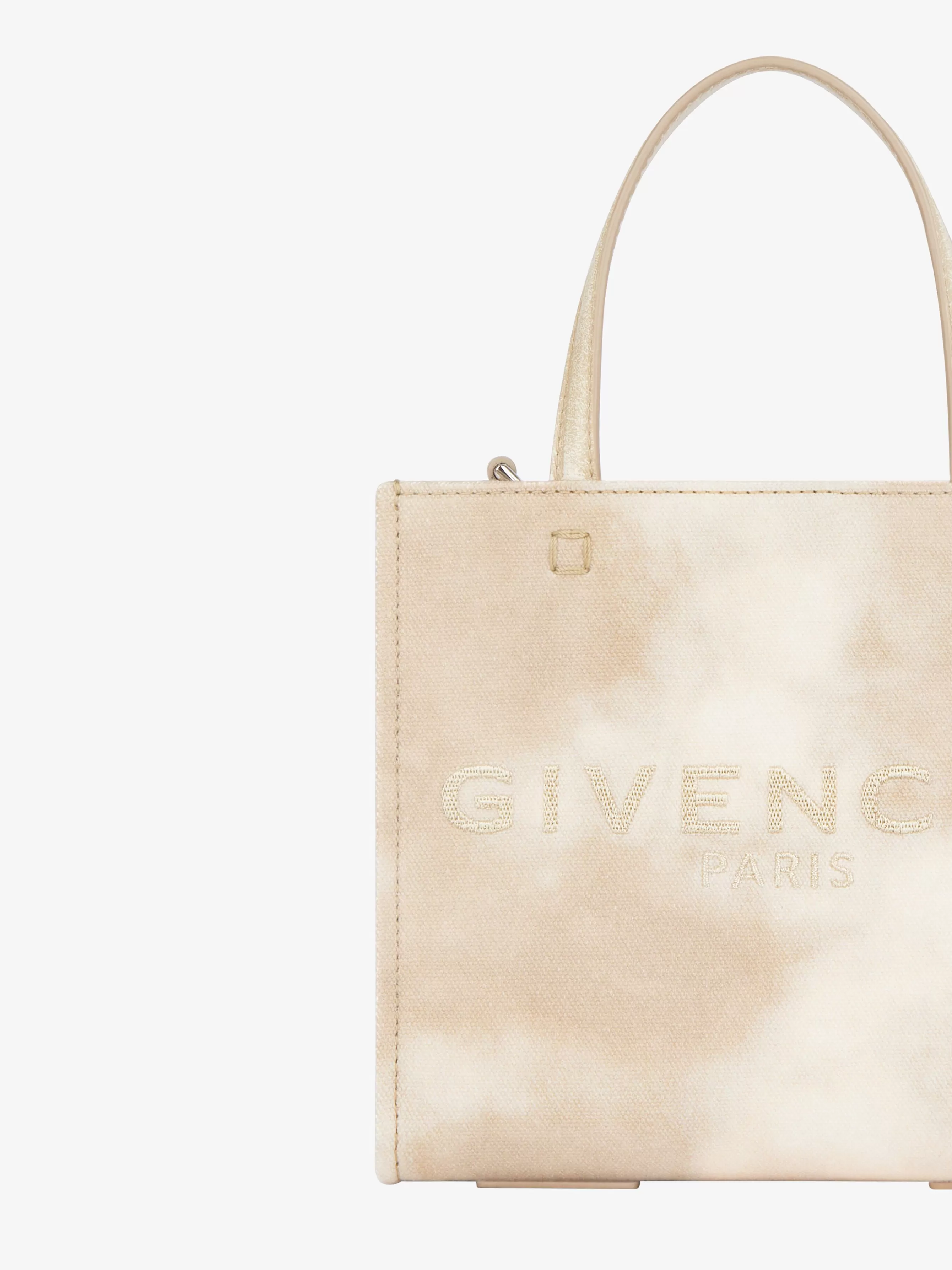 Women GIVENCHY G-Tote | Mini & Micro bags-Mini G-Tote shopping bag in tie and dye canvas