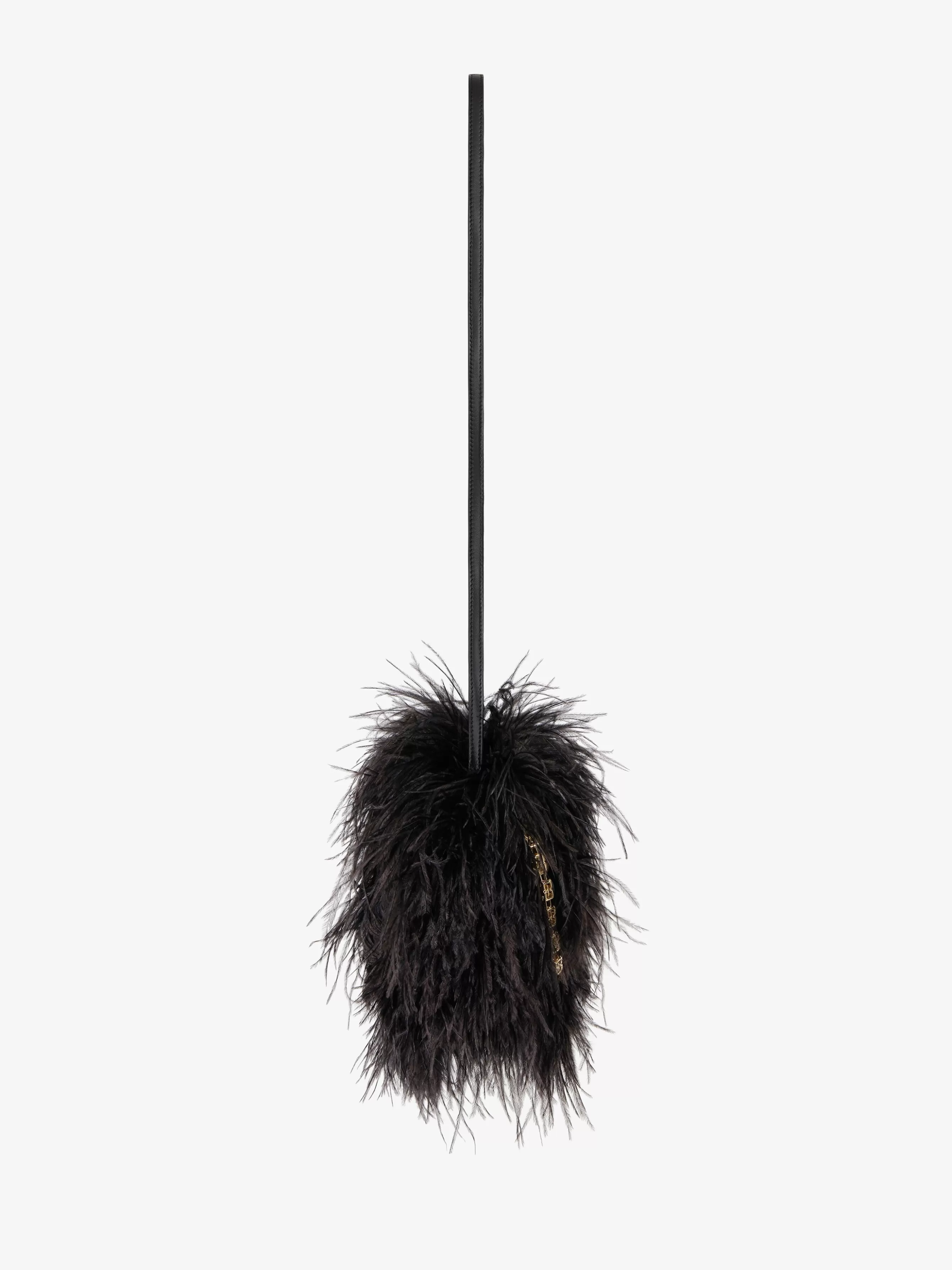 Women GIVENCHY G-Tote | Mini & Micro bags-Mini Kenny bag in silk with feathers