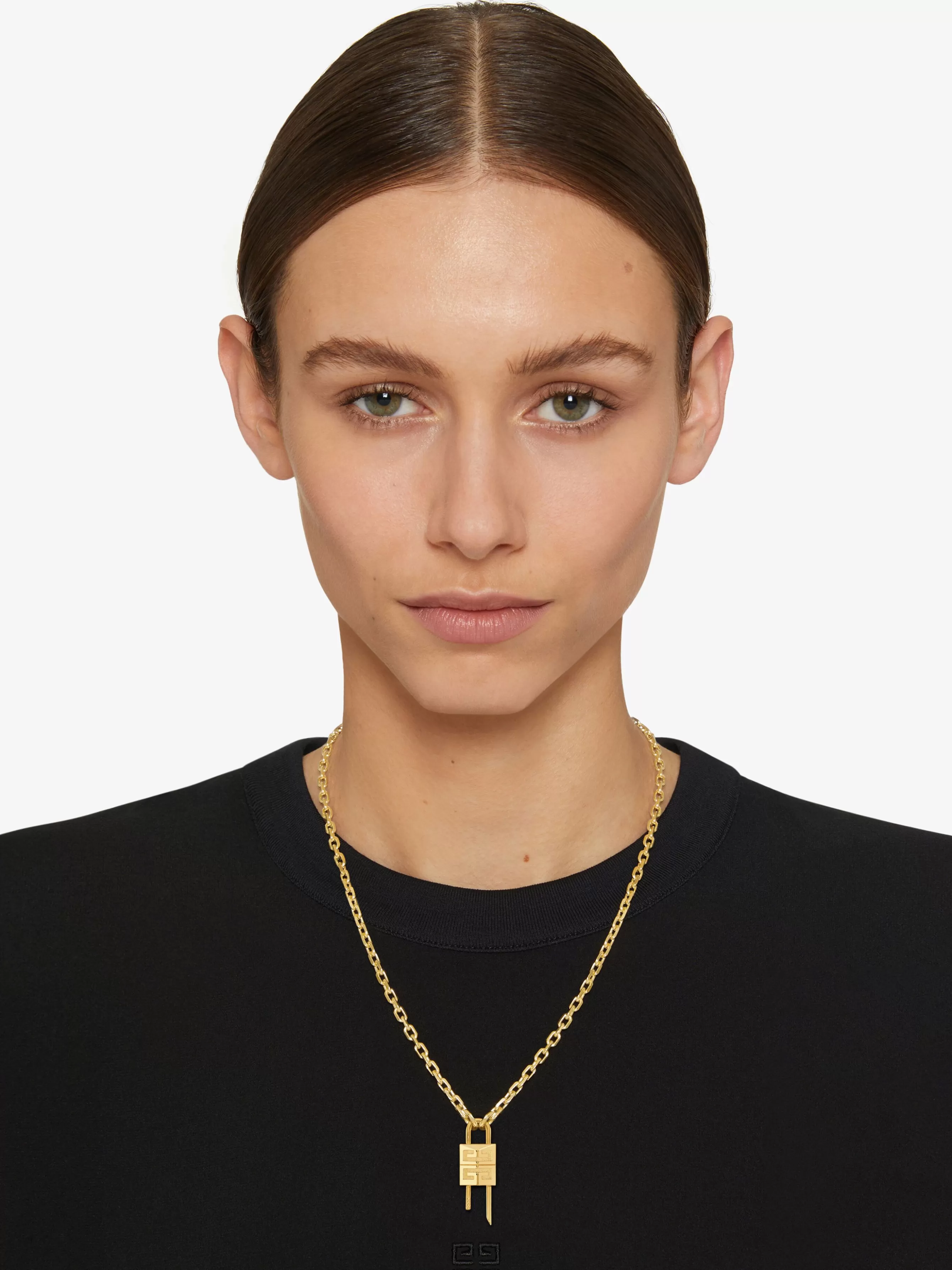 GIVENCHY Jewelry-Mini Lock necklace in metal