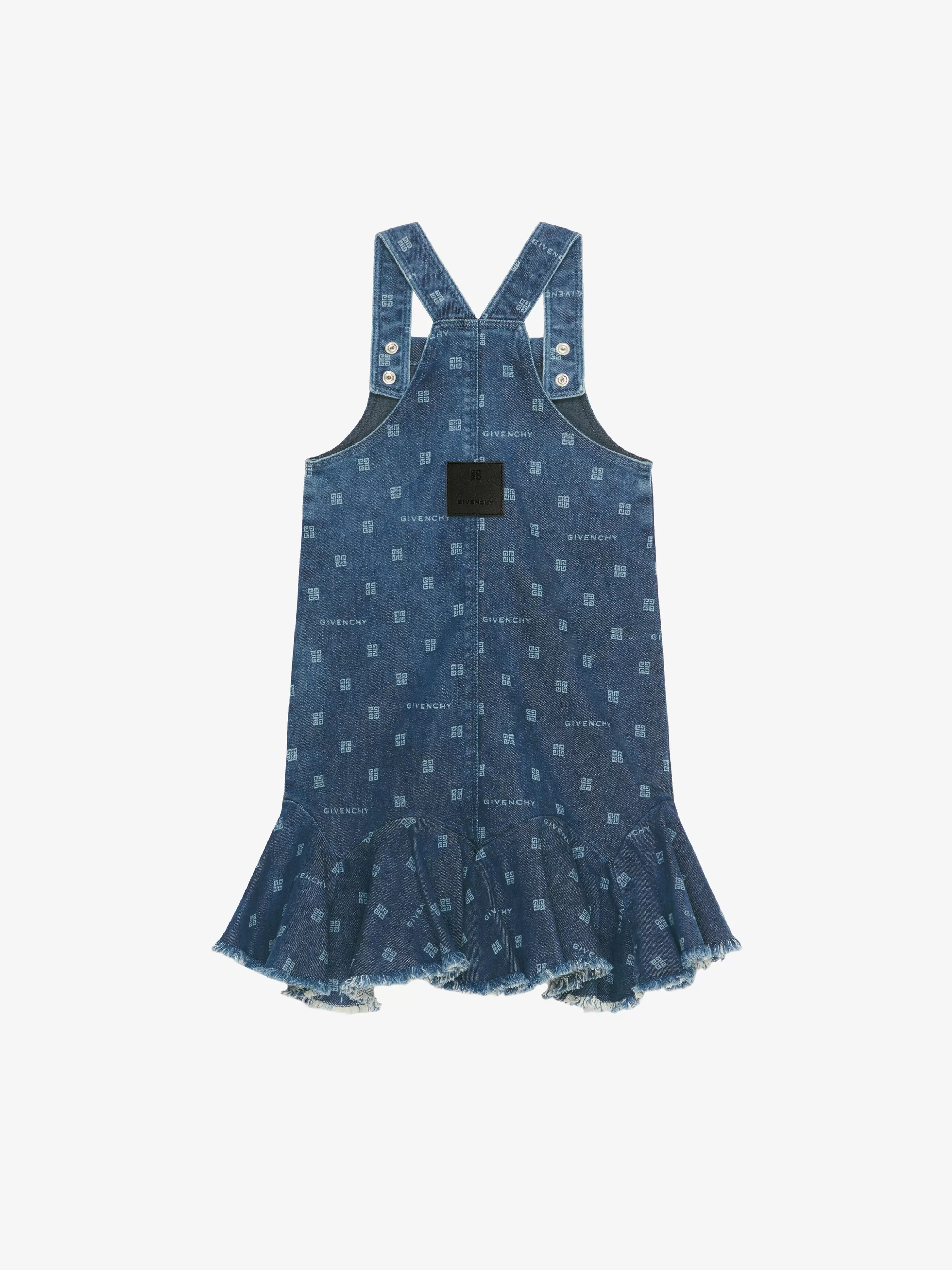 GIVENCHY Girl (4 to 12 years)-Overalls dress in 4G denim