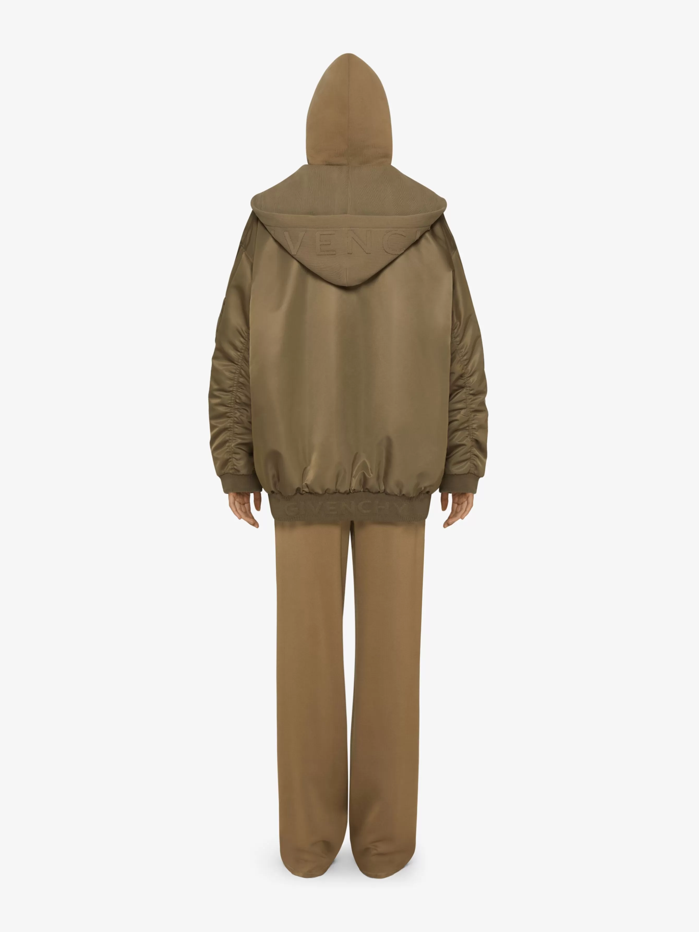 Sale GIVENCHY Outerwear-Oversized hooded bomber jacket