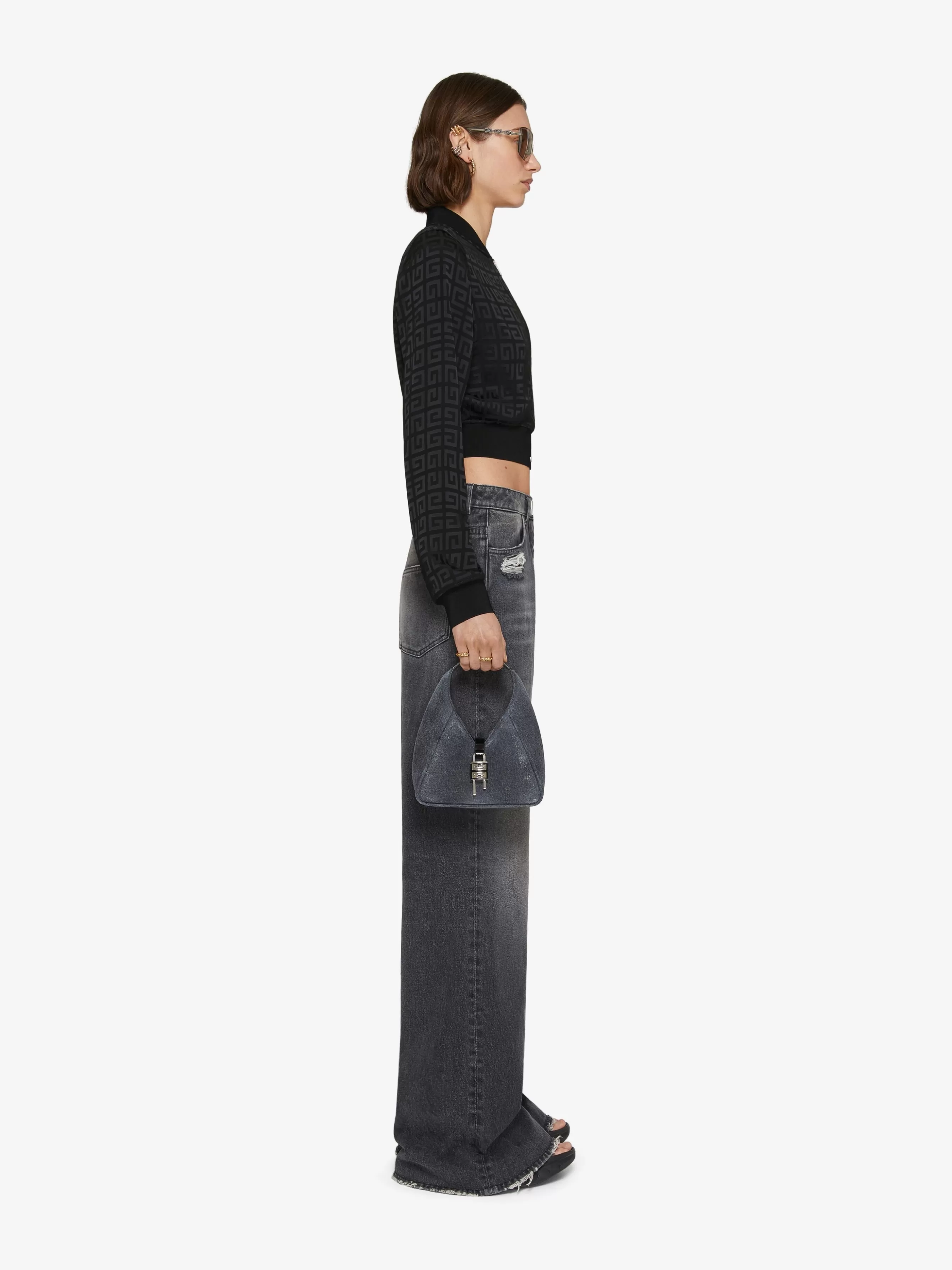 Sale GIVENCHY Pants & Skirts-Oversized jeans in denim