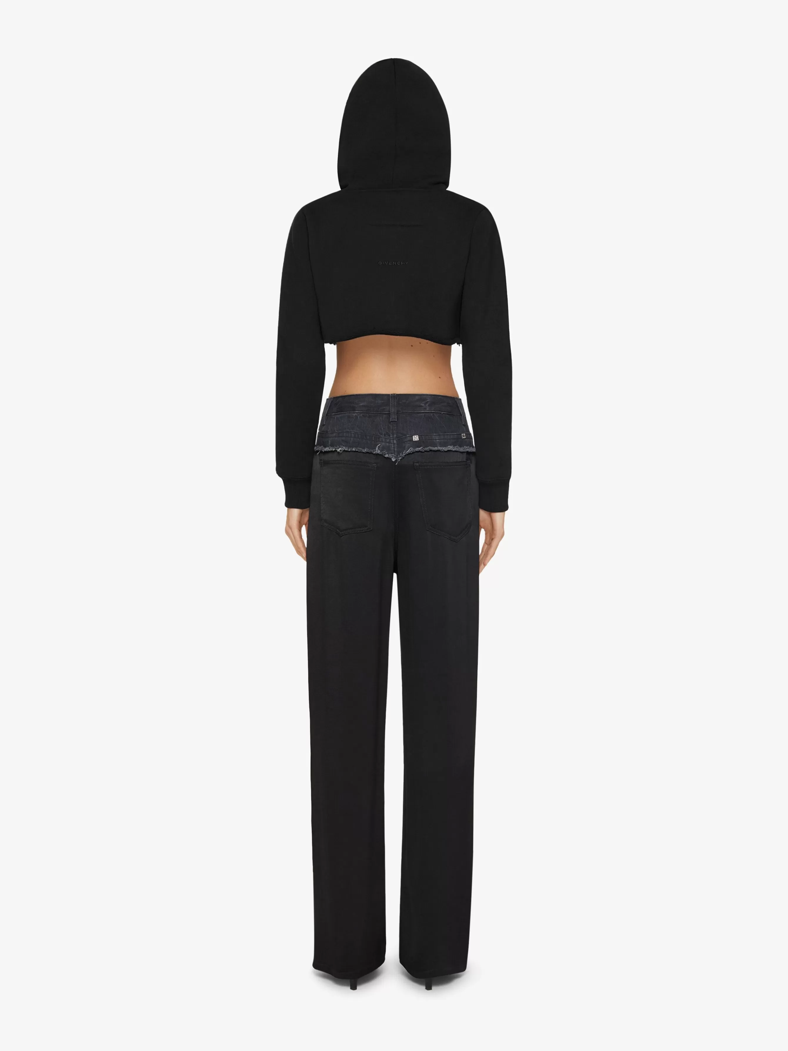 Sale GIVENCHY Pants & Skirts-Oversized jeans in mixed denim