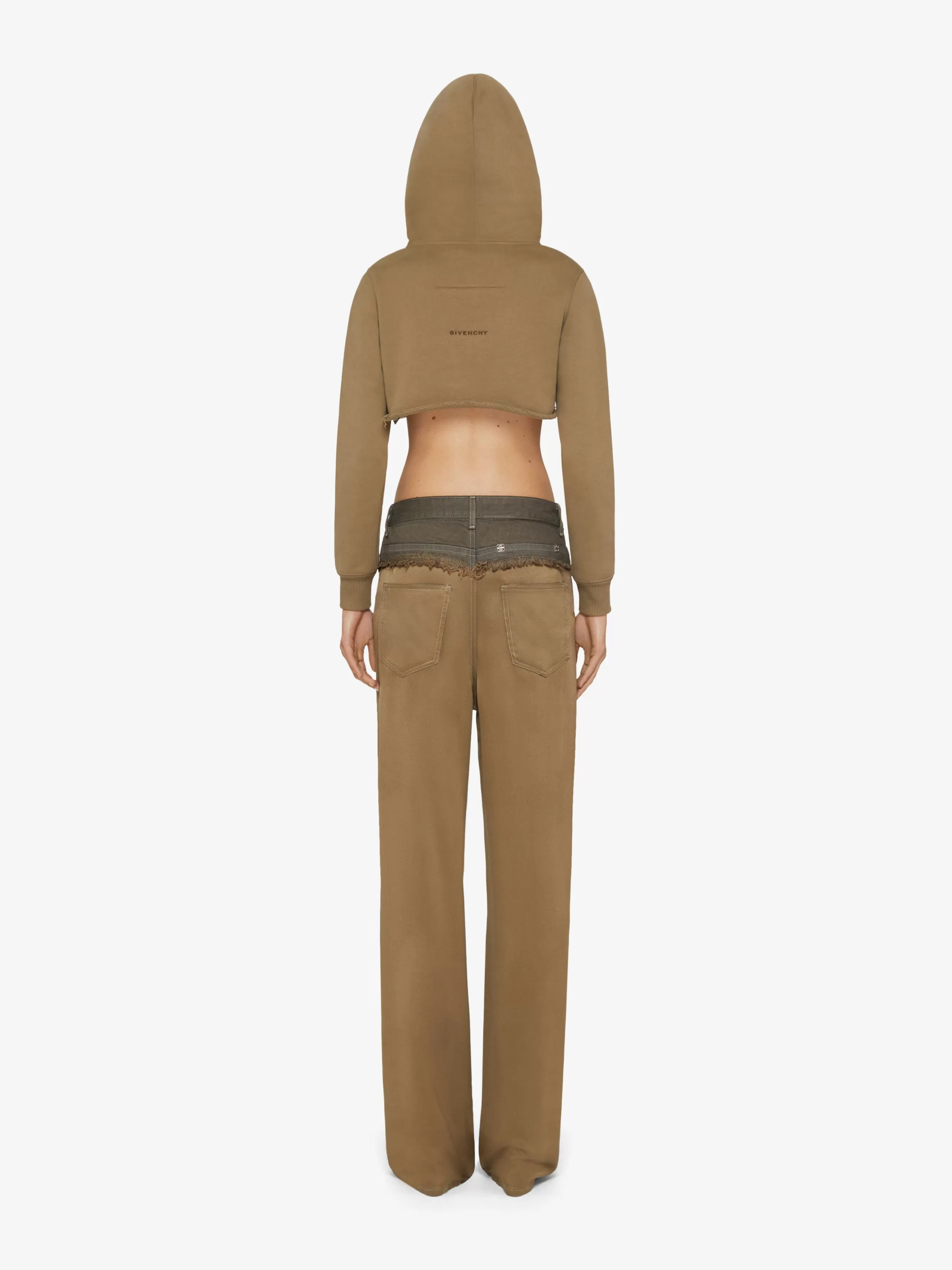 Sale GIVENCHY Pants & Skirts-Oversized jeans in mixed denim