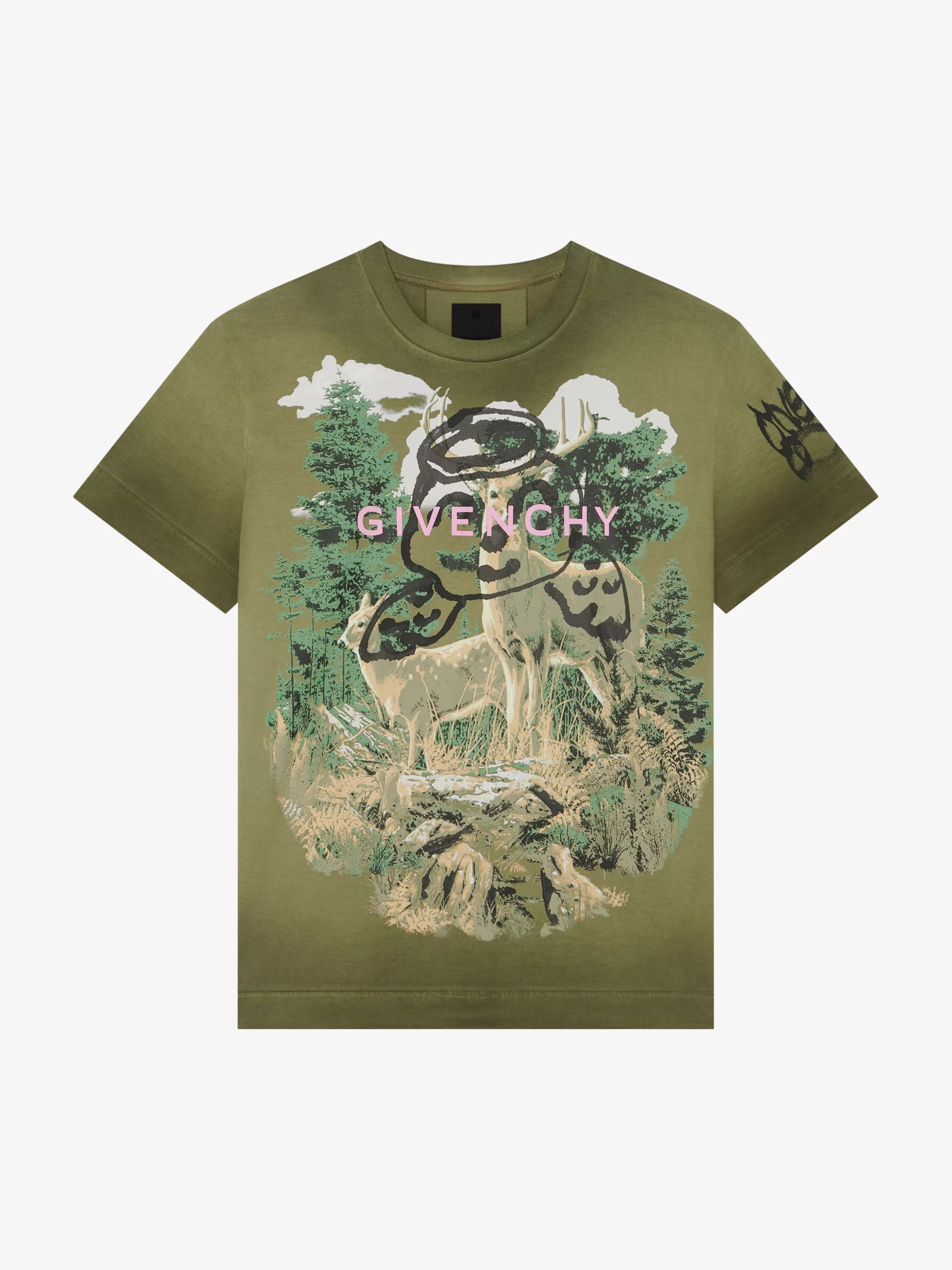 Sale GIVENCHY T-shirts & Shirts-Oversized t-shirt in cotton with Angel print