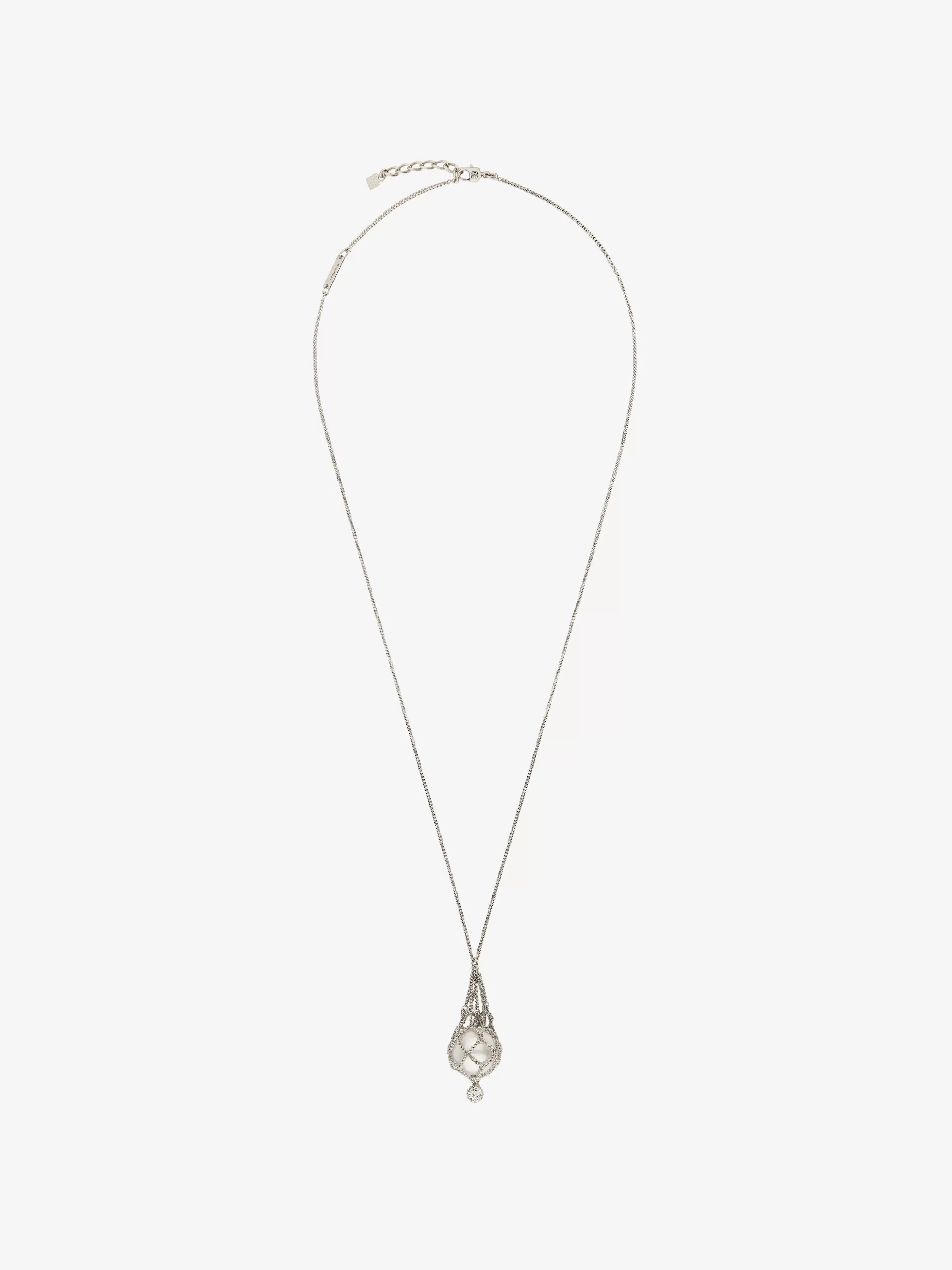 GIVENCHY Jewelry-Pearling necklace in metal with pearls and crystals