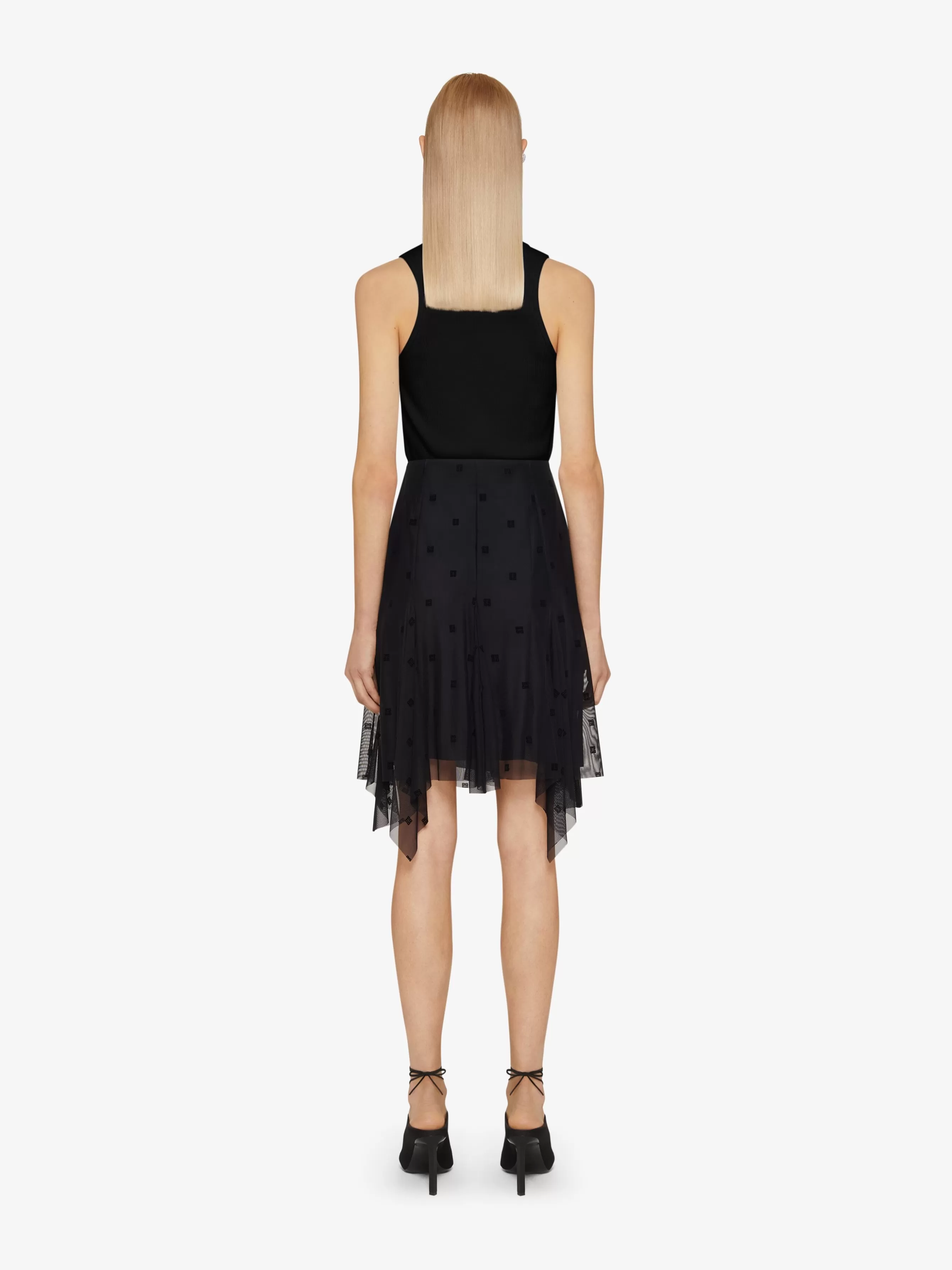 Sale GIVENCHY Pants & Skirts-Pleated skirt in 4G tulle