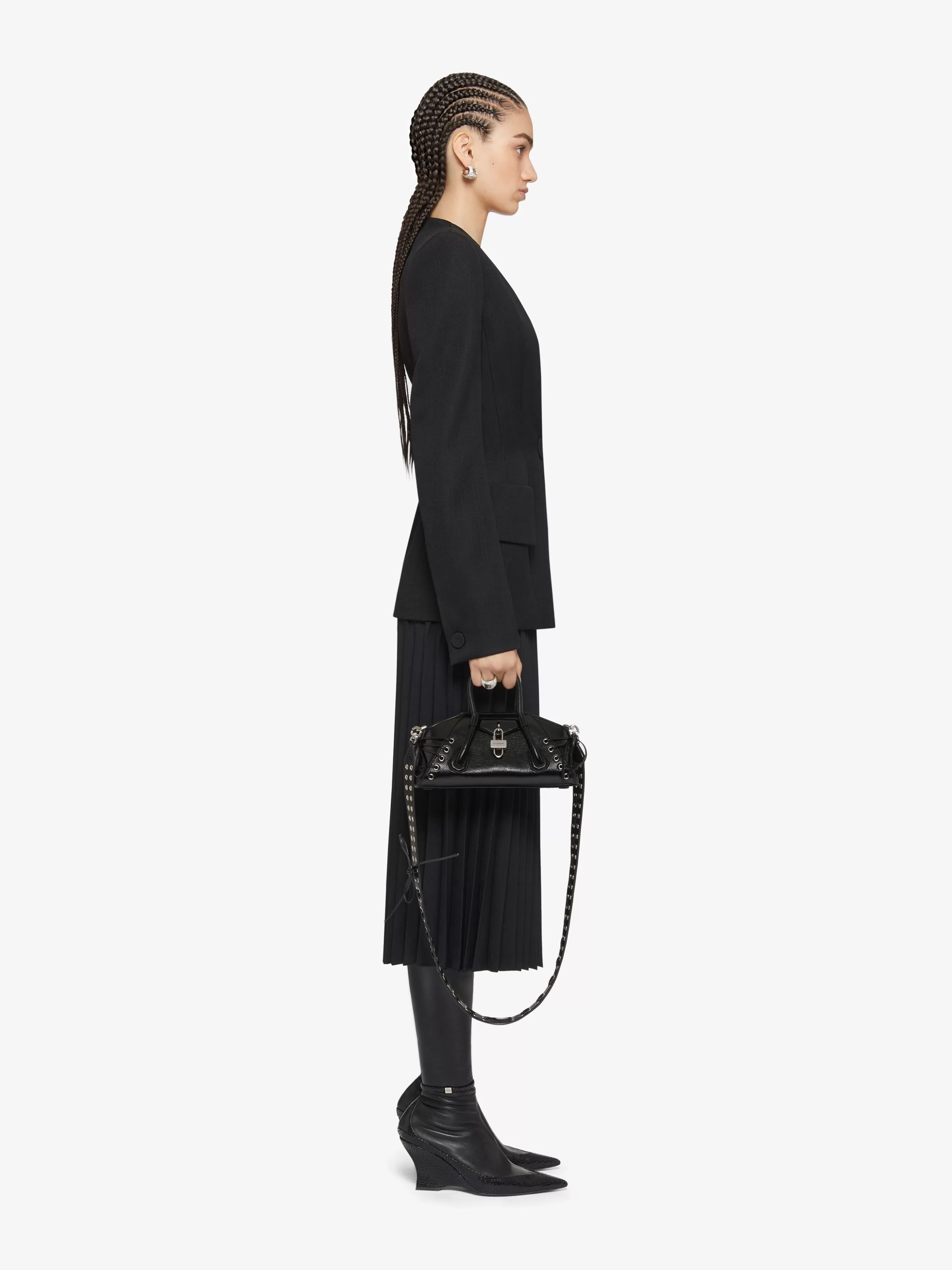 GIVENCHY Skirts-Pleated skirt in wool