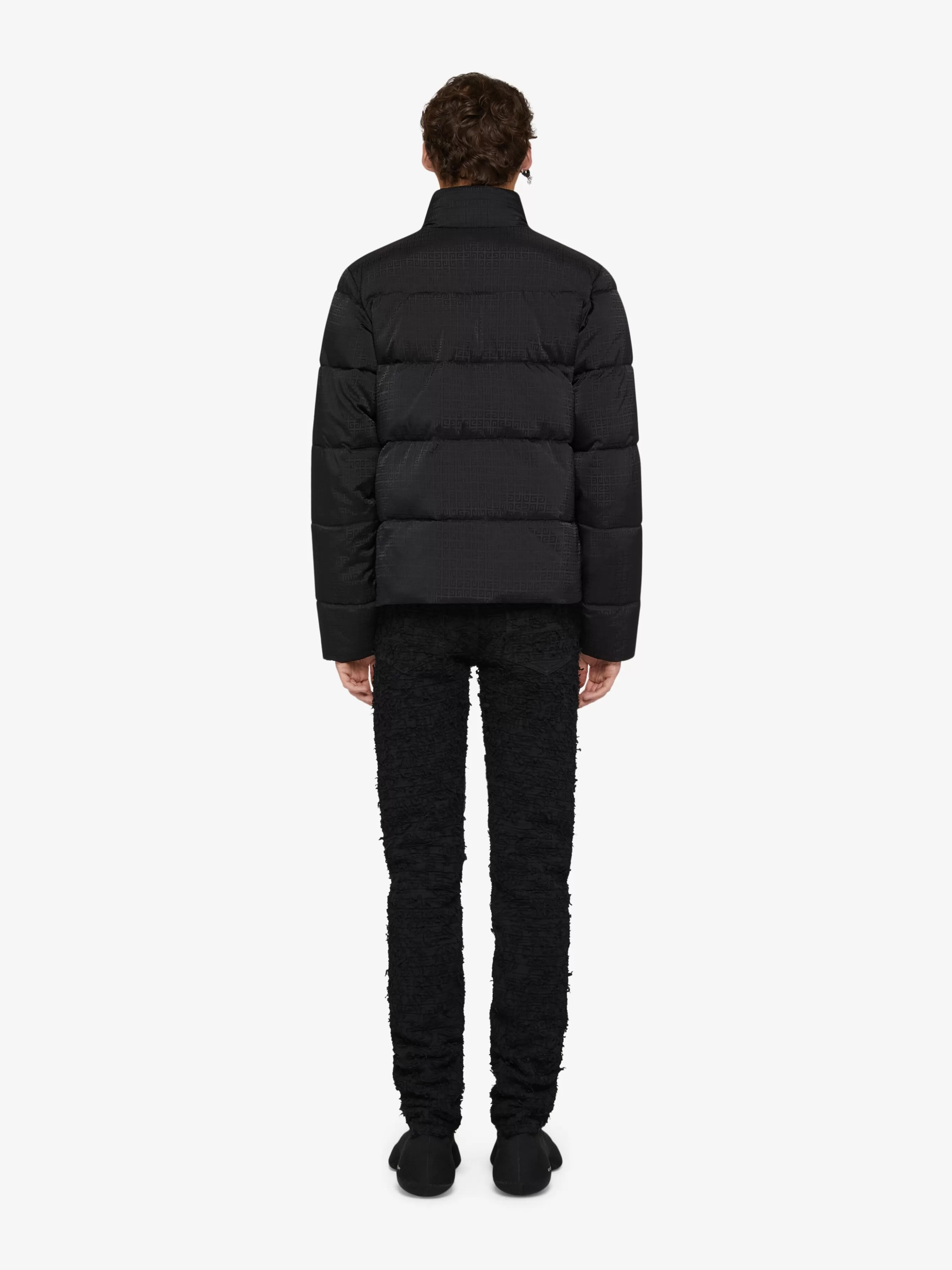 GIVENCHY Outerwear & Blousons-Puffer jacket in 4G jacquard