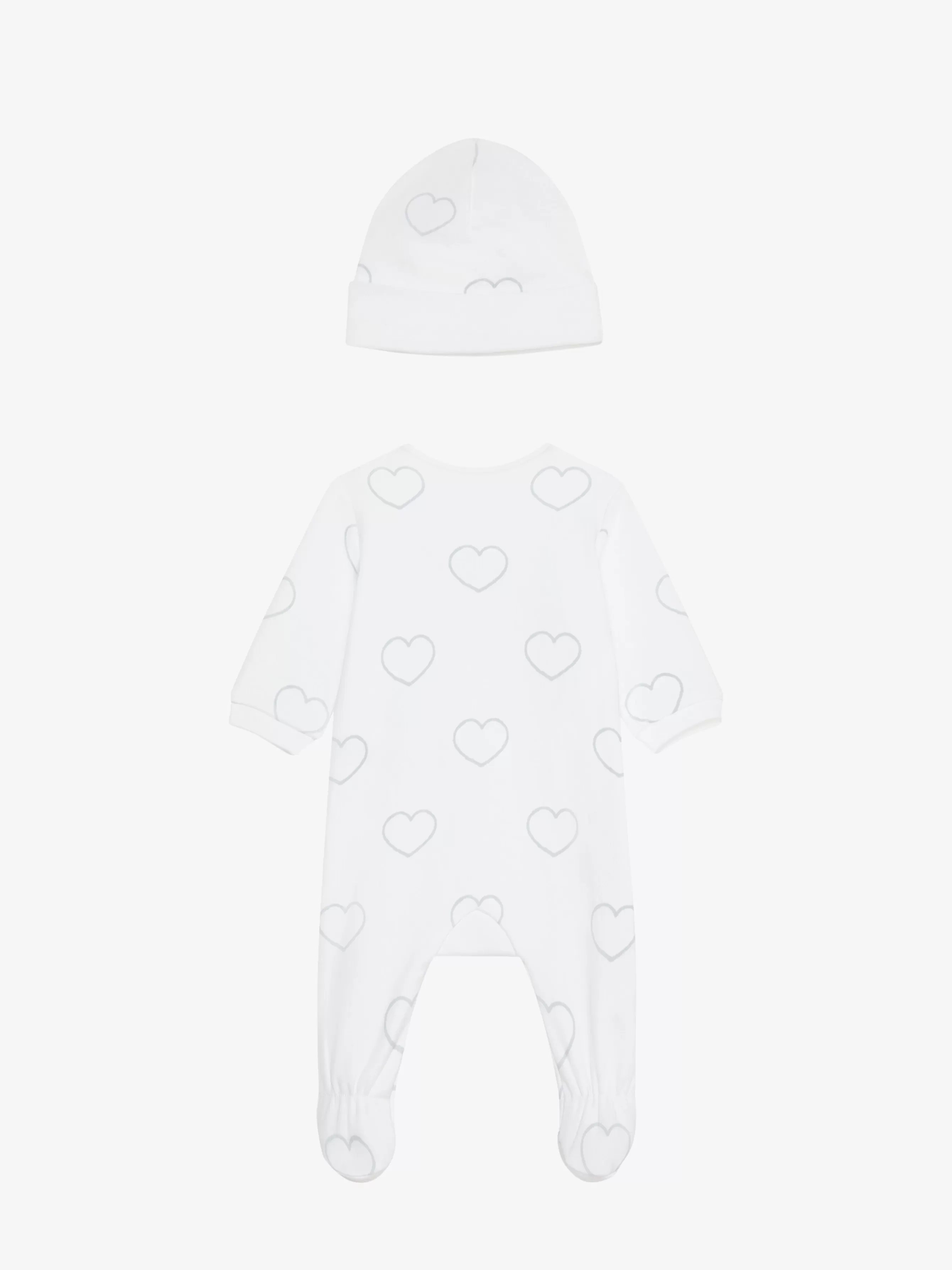 Gifts/Men/Women GIVENCHY Gifts for Kids | Baby (1 month to 3 years)-Pyjama and beanie in printed cotton