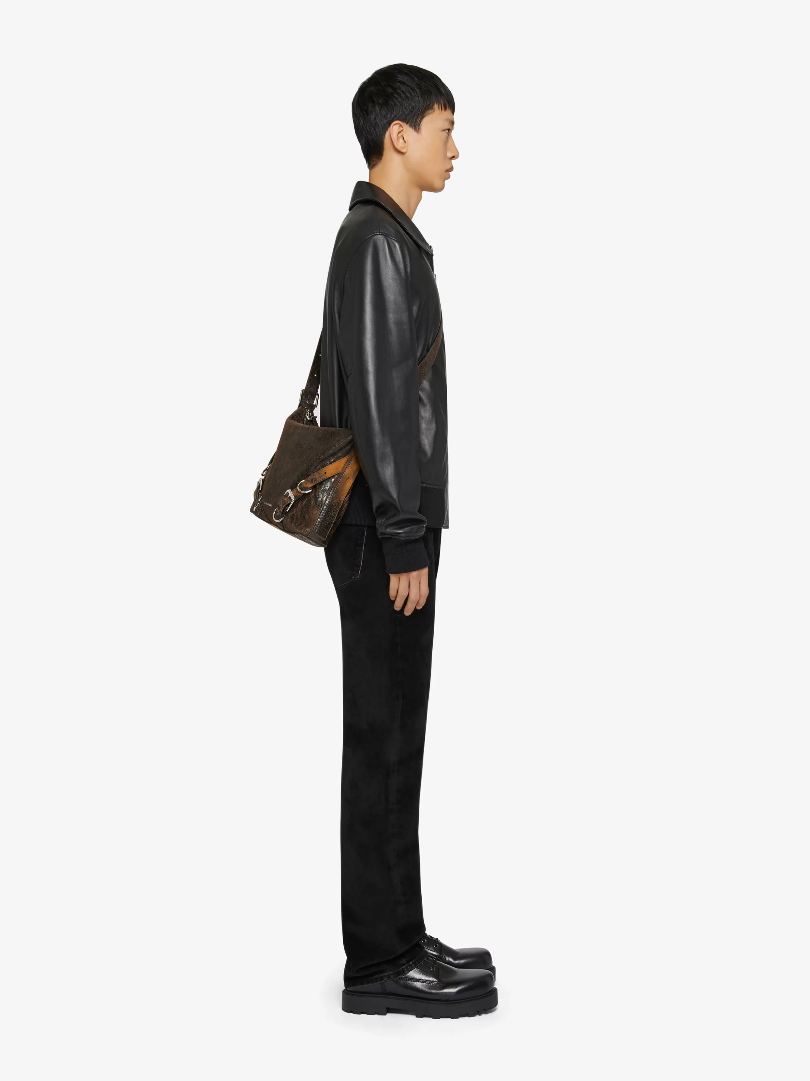 GIVENCHY Outerwear & Blousons-Reversible bomber jacket in leather