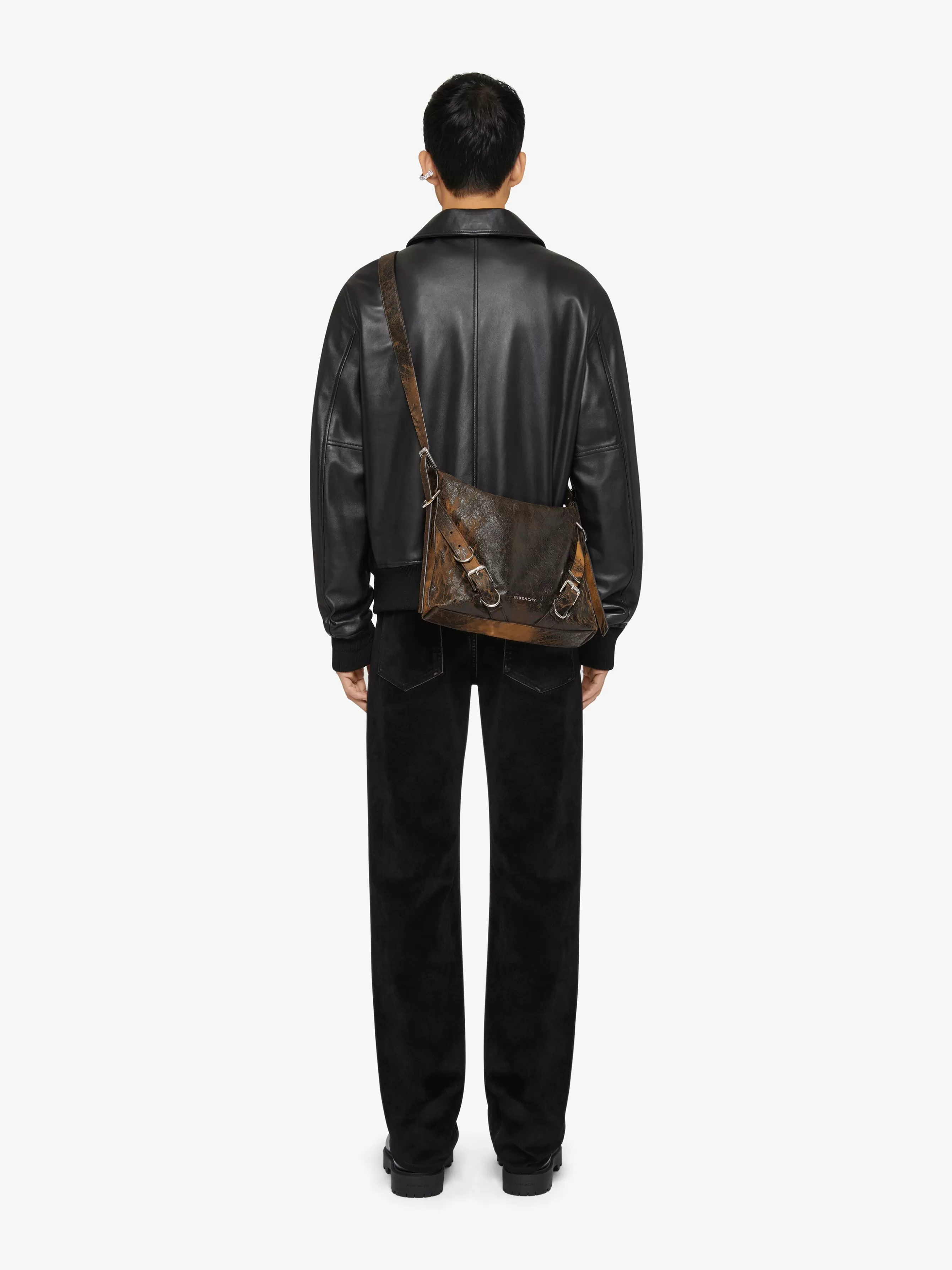 GIVENCHY Outerwear & Blousons-Reversible bomber jacket in leather