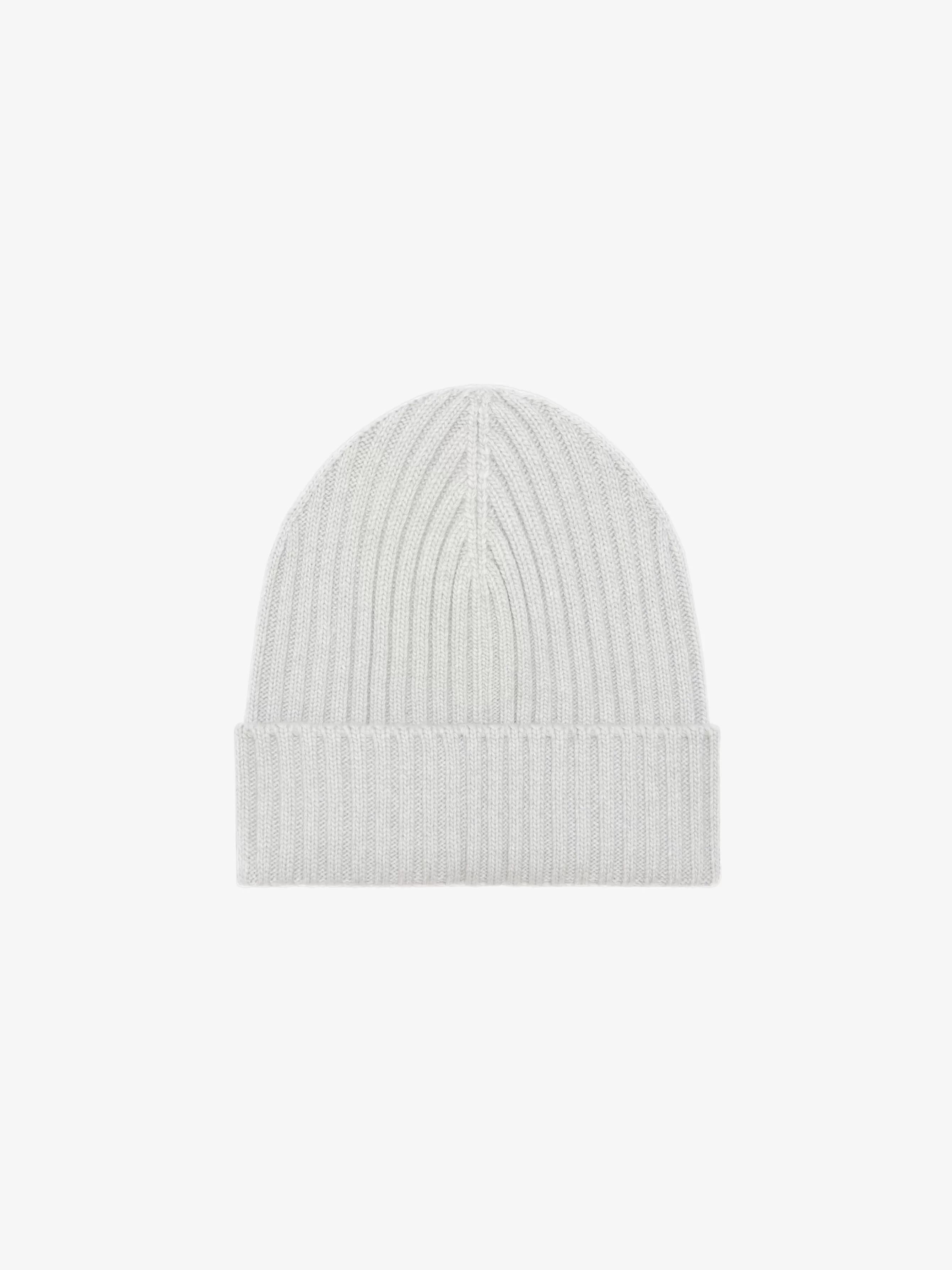 Men GIVENCHY Sunglasses | Beanies & Caps-Ribbed beanie in wool and cashmere