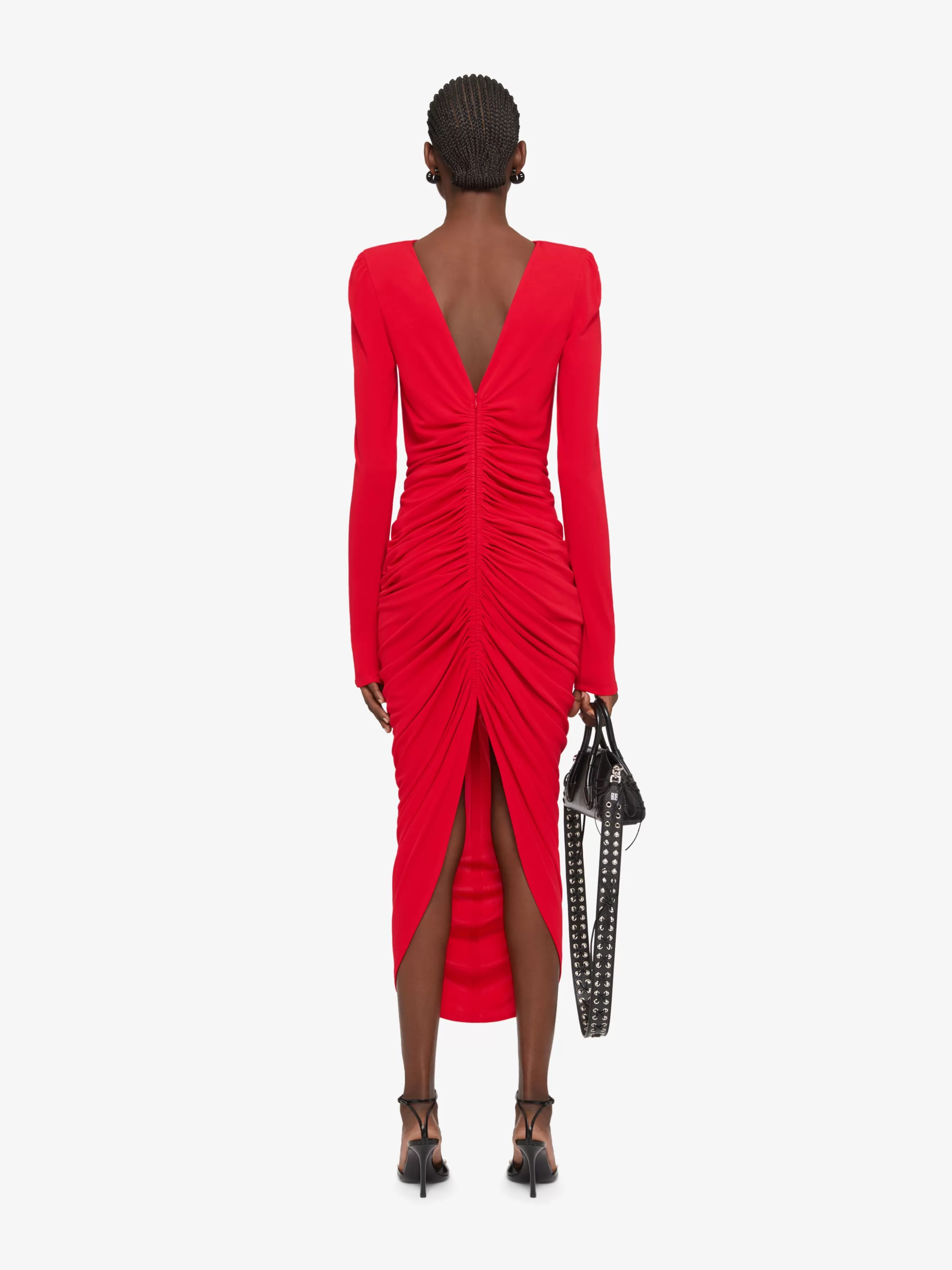 GIVENCHY Dresses-Ruched dress in crepe