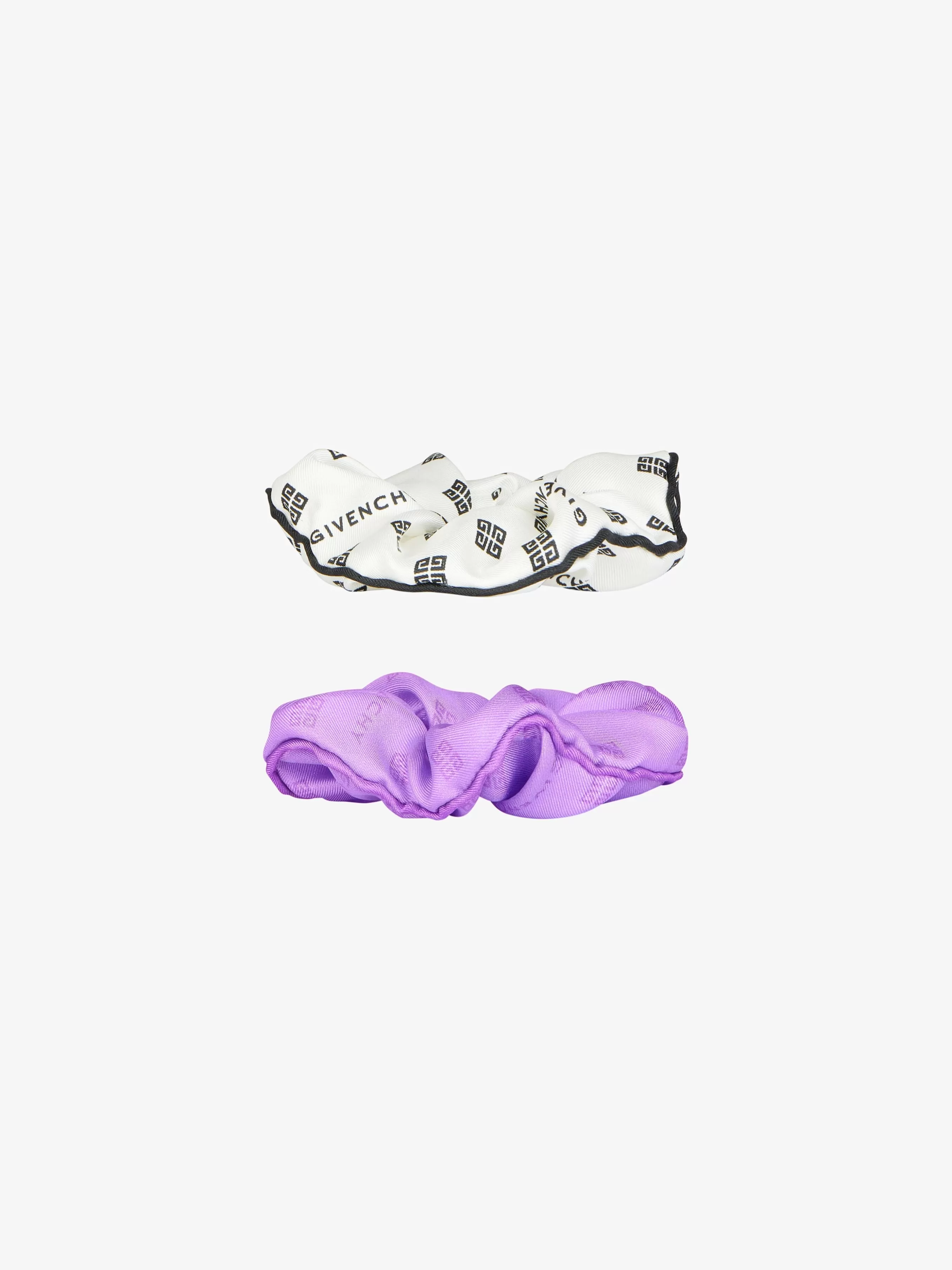 Sale GIVENCHY Jewels & Accessories-Scrunchies set in 4G silk