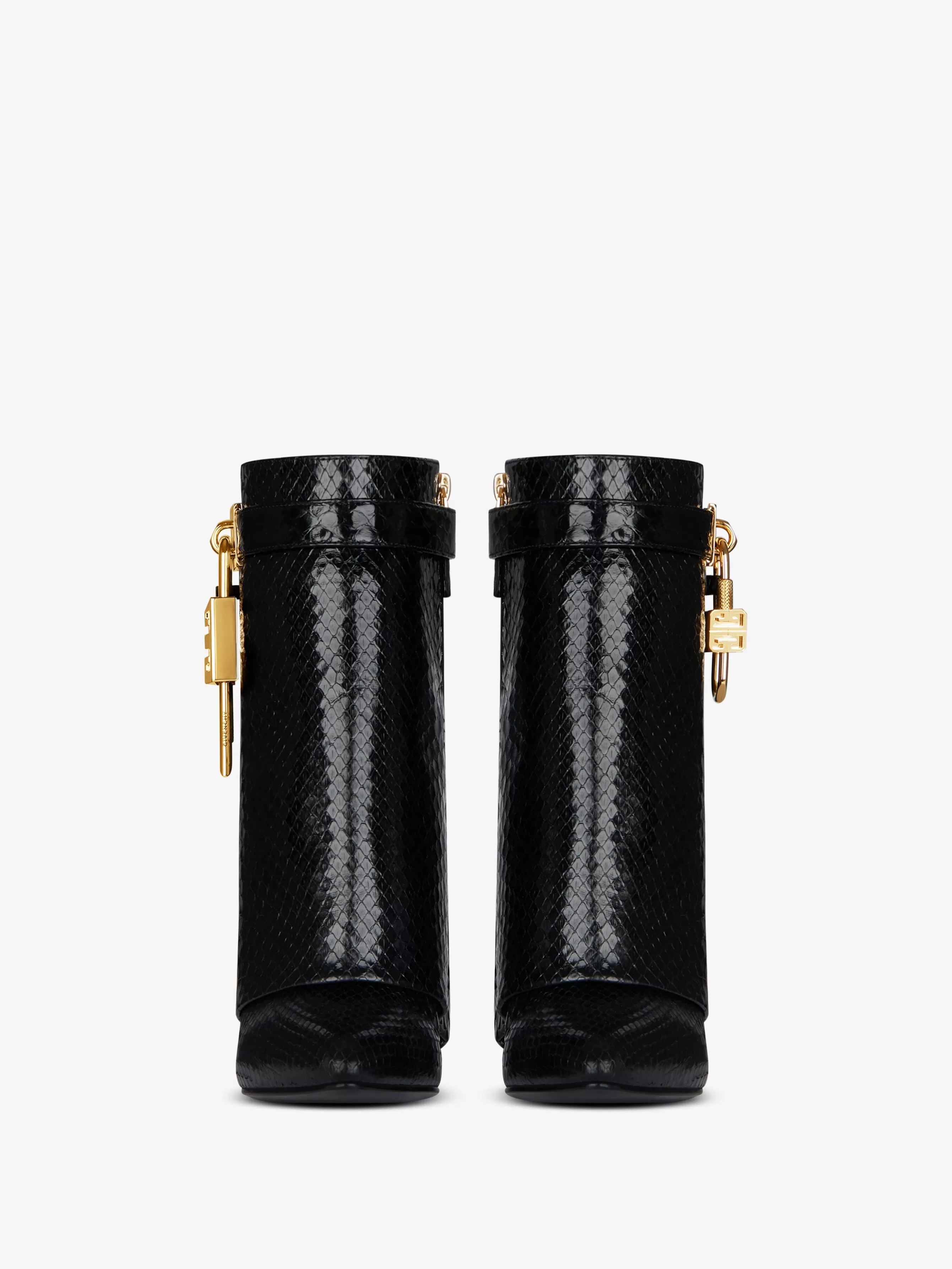 Women GIVENCHY Boots & Booties | Shark Lock-Shark Lock ankle boots in python