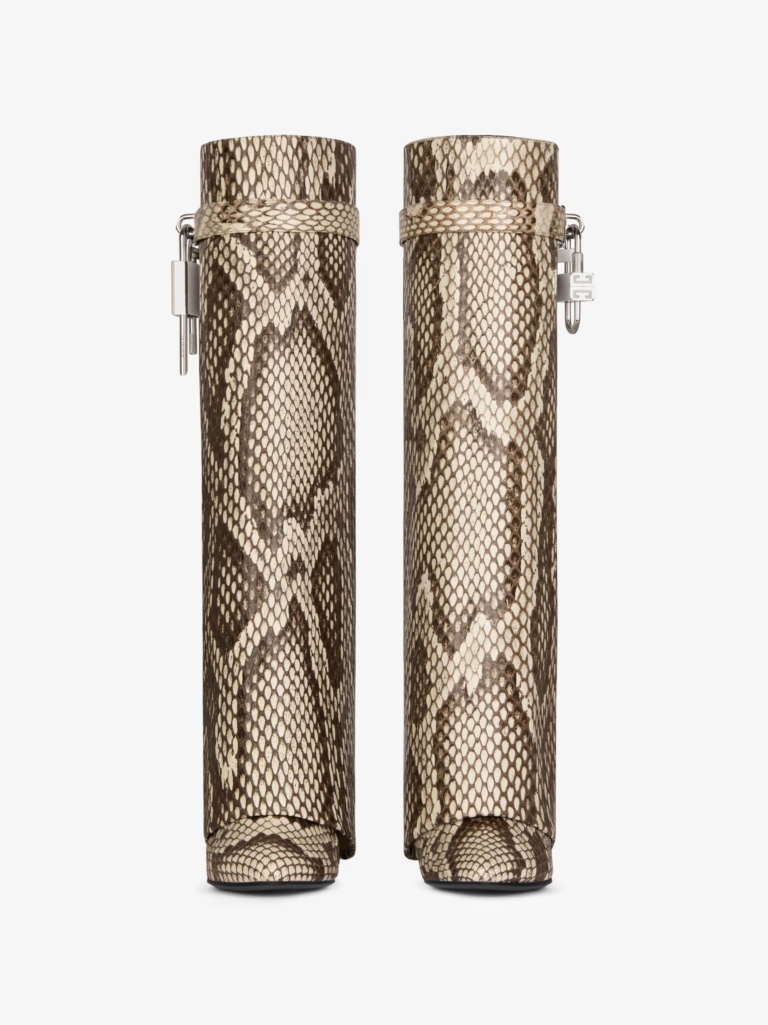 Women GIVENCHY Boots & Booties | Shark Lock-Shark Lock boots in python