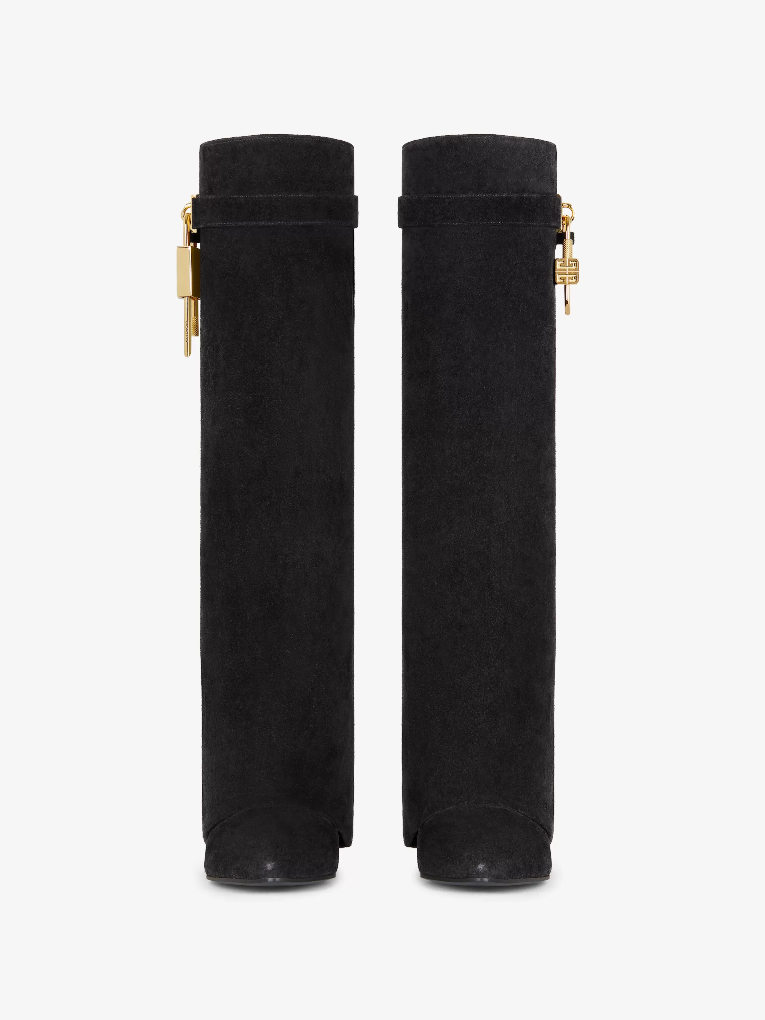 Women GIVENCHY Boots & Booties | Shark Lock-Shark Lock boots in suede