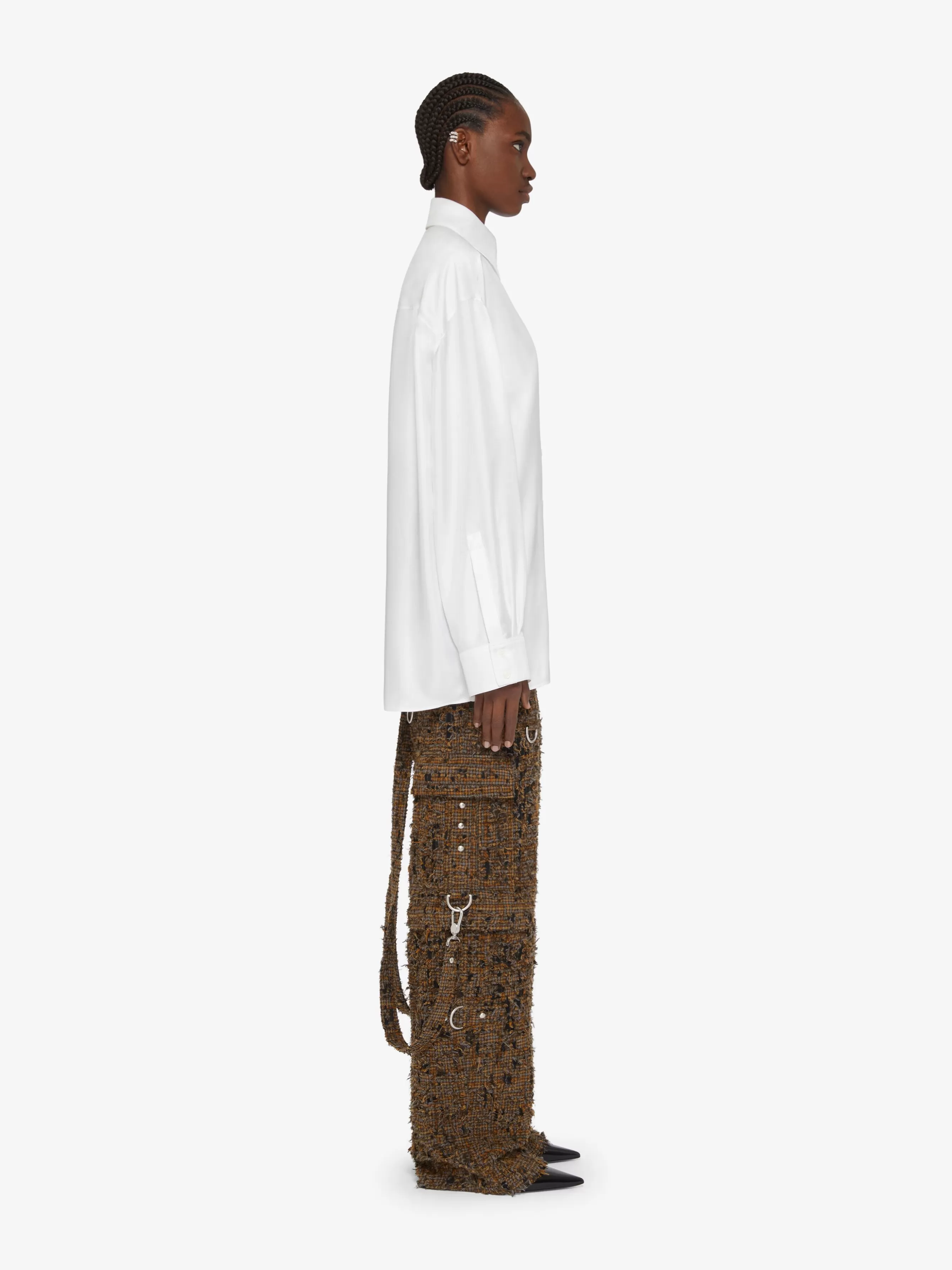 GIVENCHY Tops & Shirts-Shirt in silk with crystals