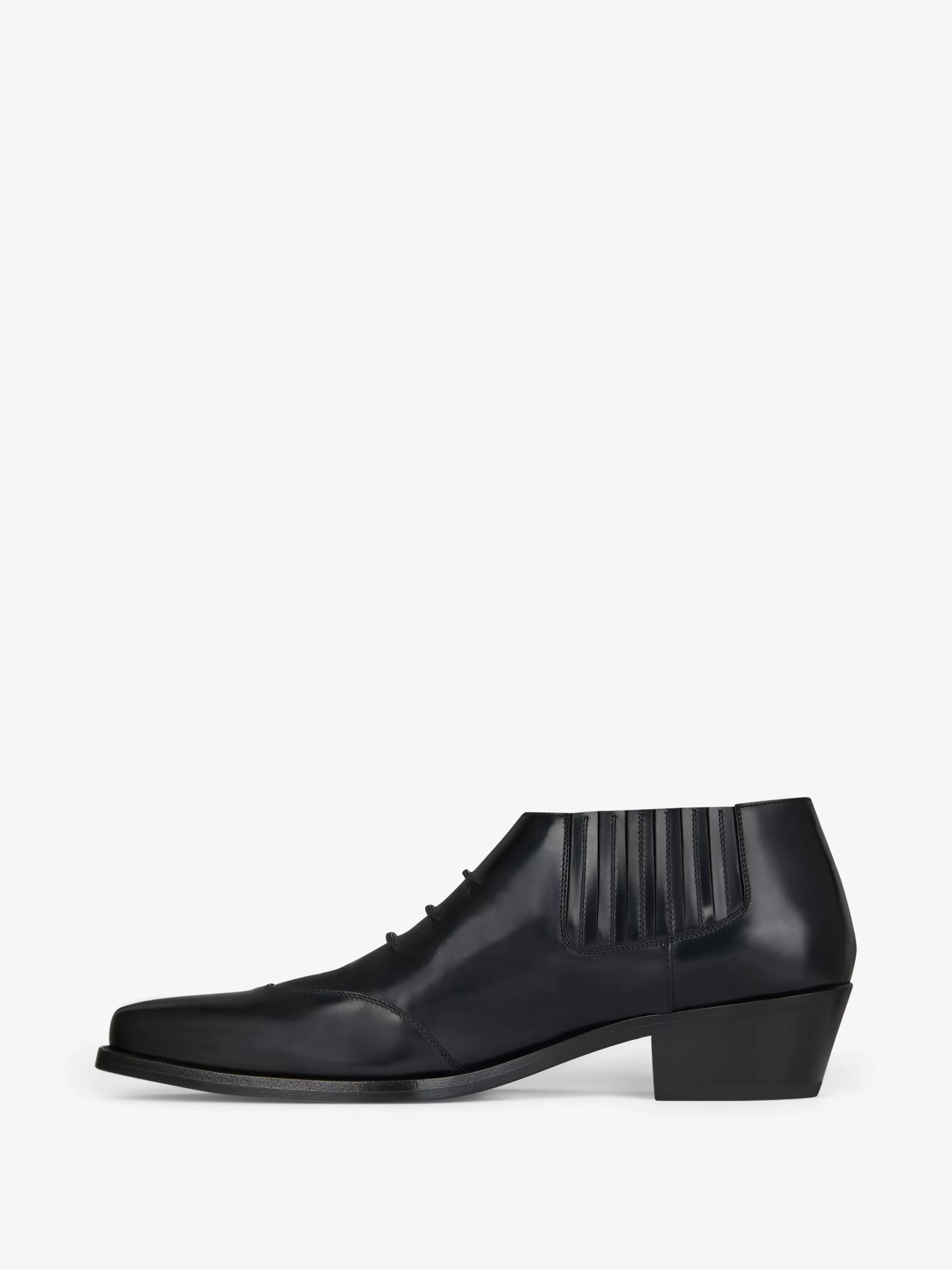 GIVENCHY Boots & Derbies-Show cowboy ankle boots in leather