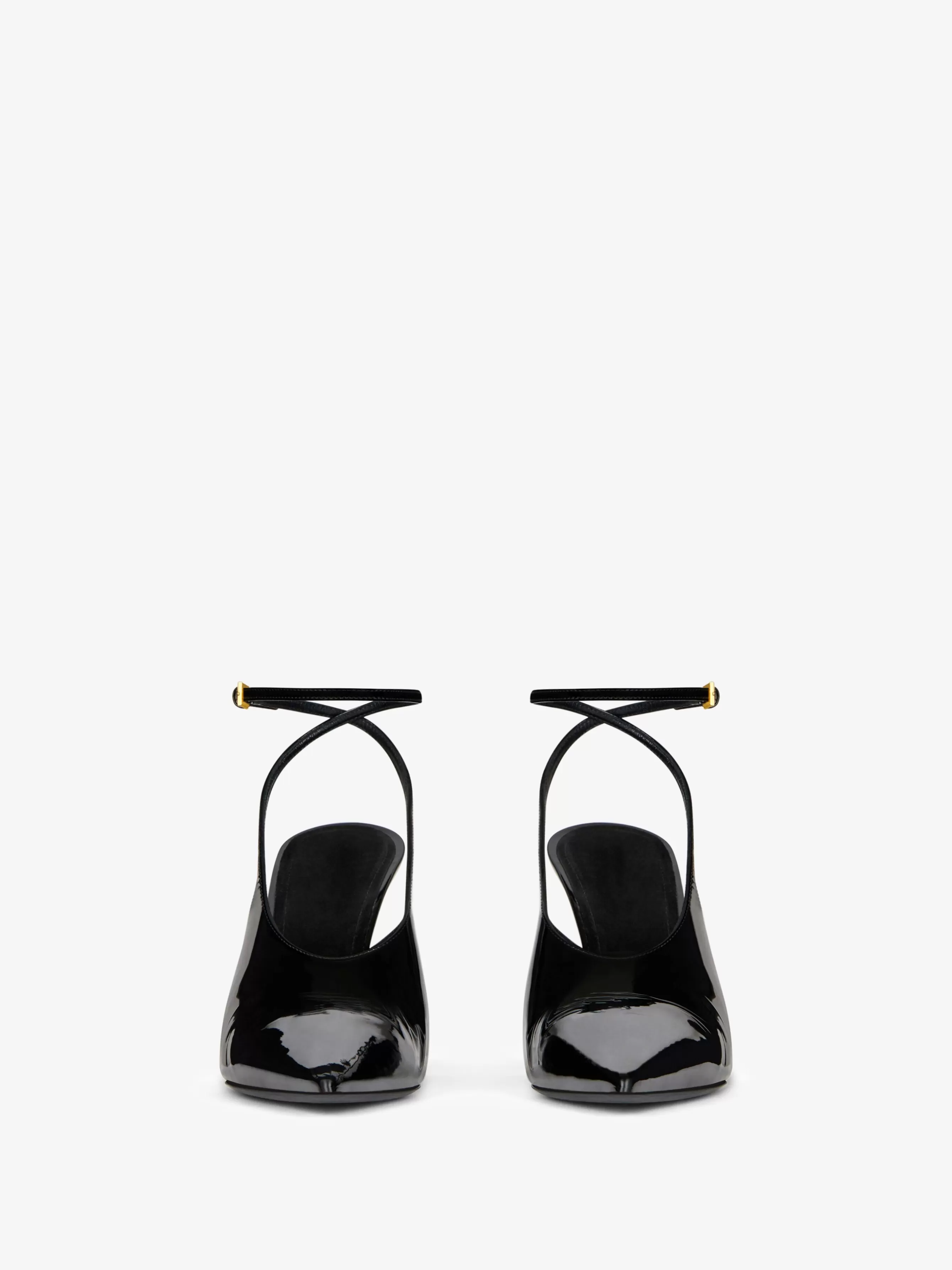 Women GIVENCHY Heels | 4G-Show slingbacks in patent leather