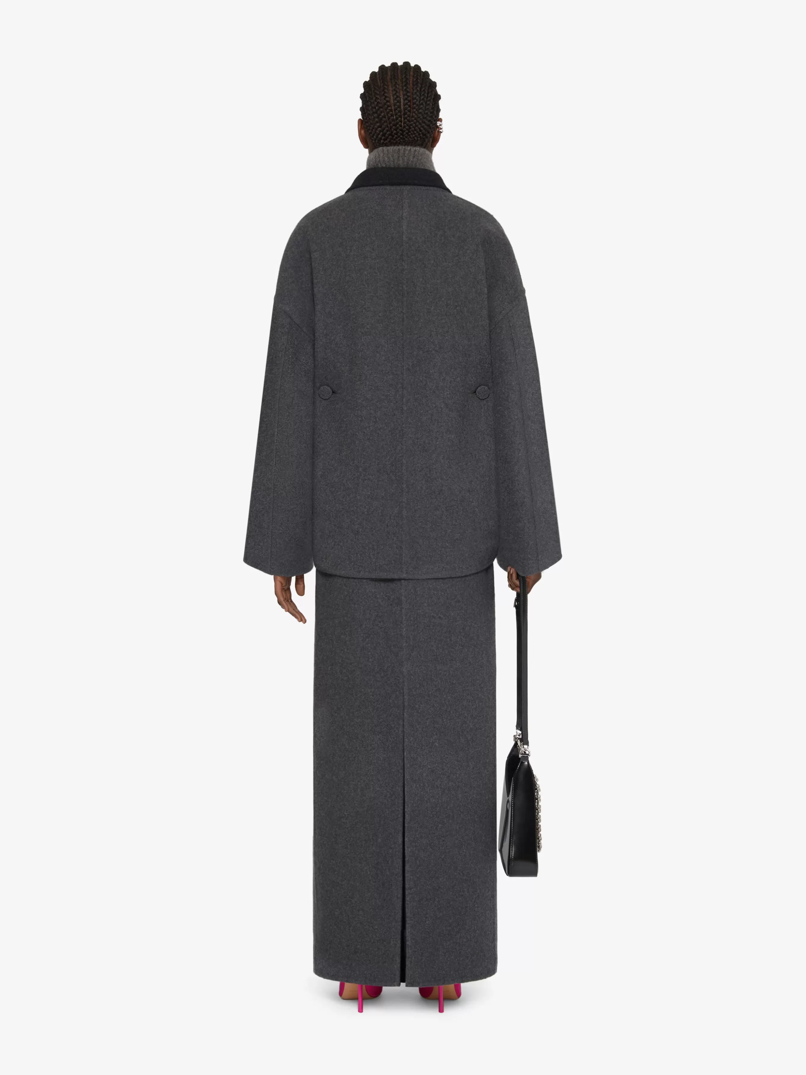 Sale GIVENCHY Pants & Skirts-Skirt in double face wool