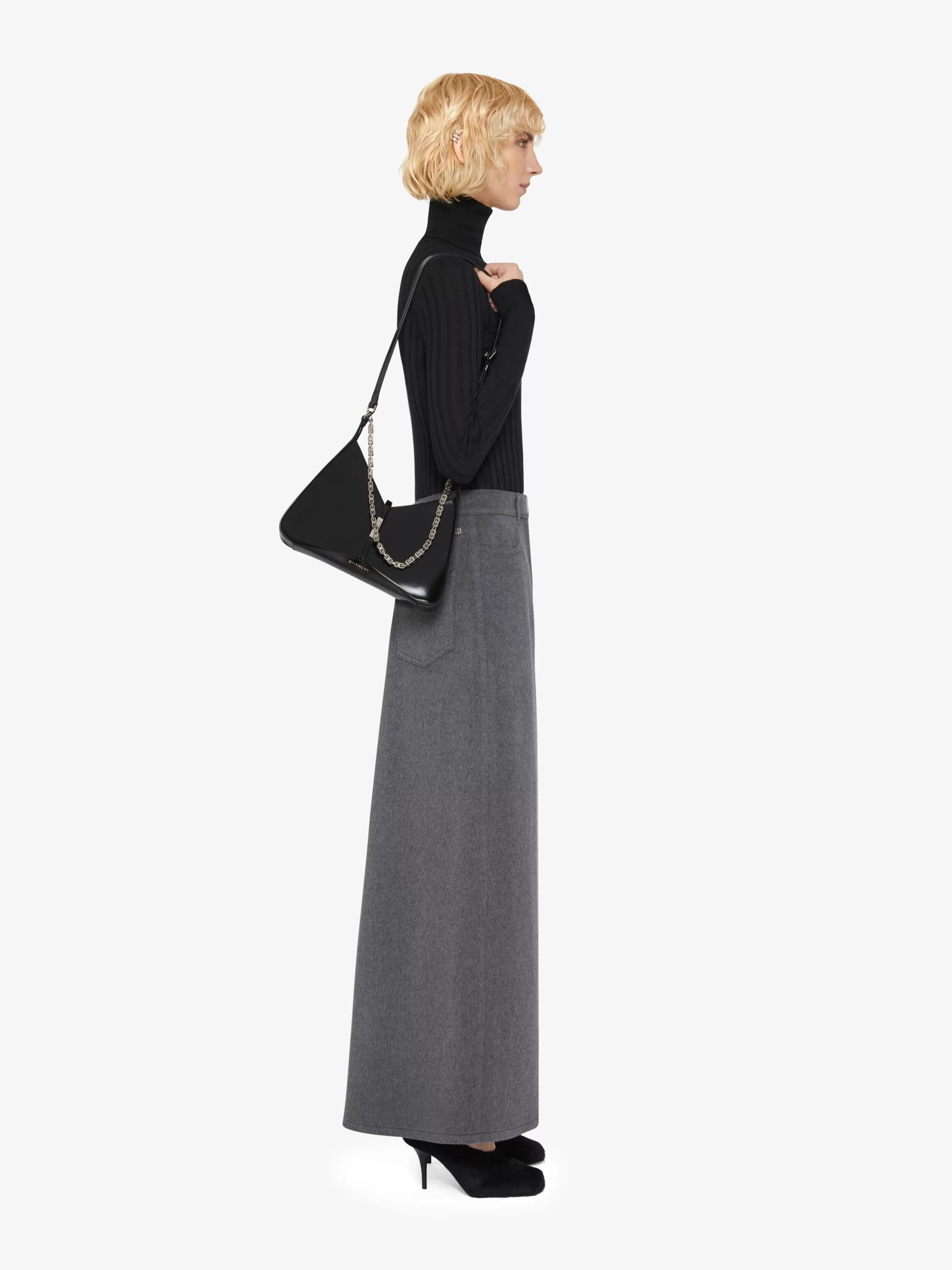 Gifts GIVENCHY Gifts for Kids | Gifts for Her-Skirt in wool and cashmere with slit